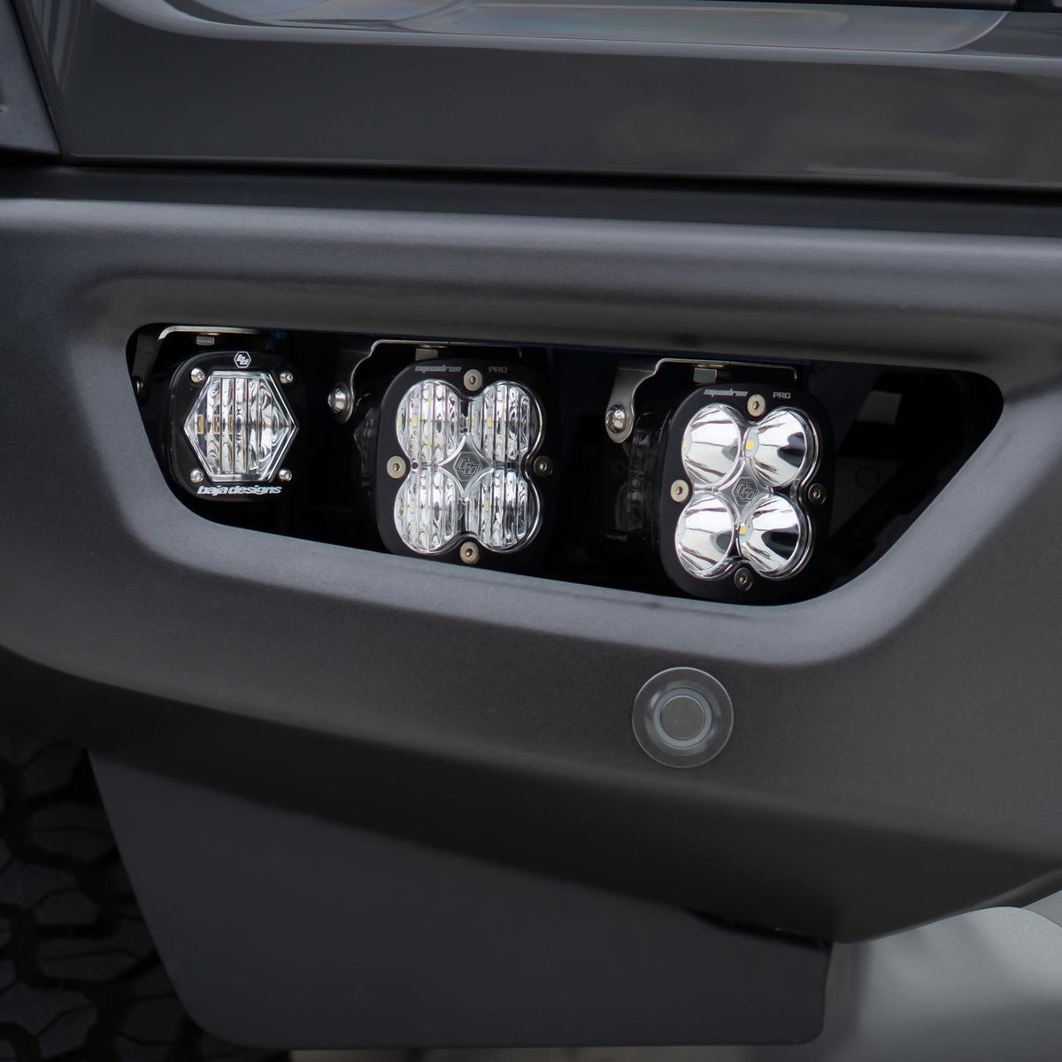 Baja Designs Ford Squadron Unlimited/S1 Fog Pocket Light Kit - Ford 2021-2026 F-150; NOTE: Raptor