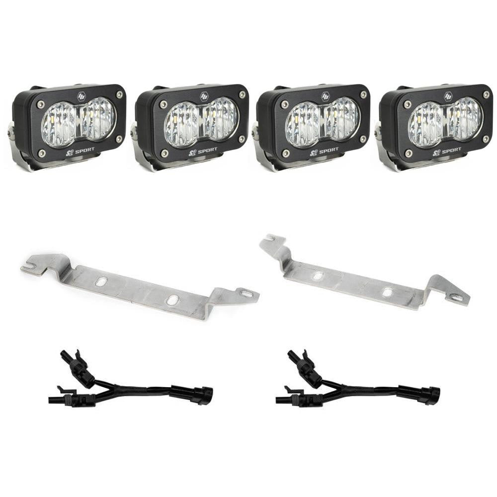 Baja Designs Toyota S2 Sport Dual Fog Pocket Light Kit - Toyota 2022-2026 Tundra