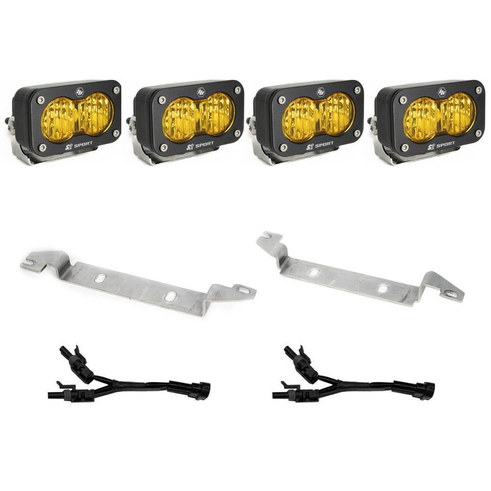 Baja Designs Toyota S2 Sport Dual Fog Pocket Light Kit - Toyota 2022-2026 Tundra