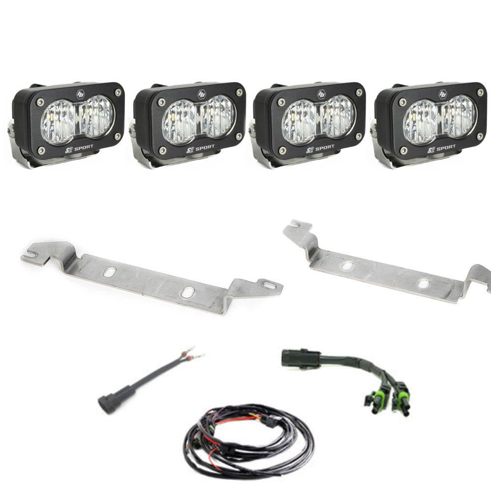 Baja Designs S2 Sport OEM Fog Light Replacement Kit - Toyota 2023-2026 Sequoia