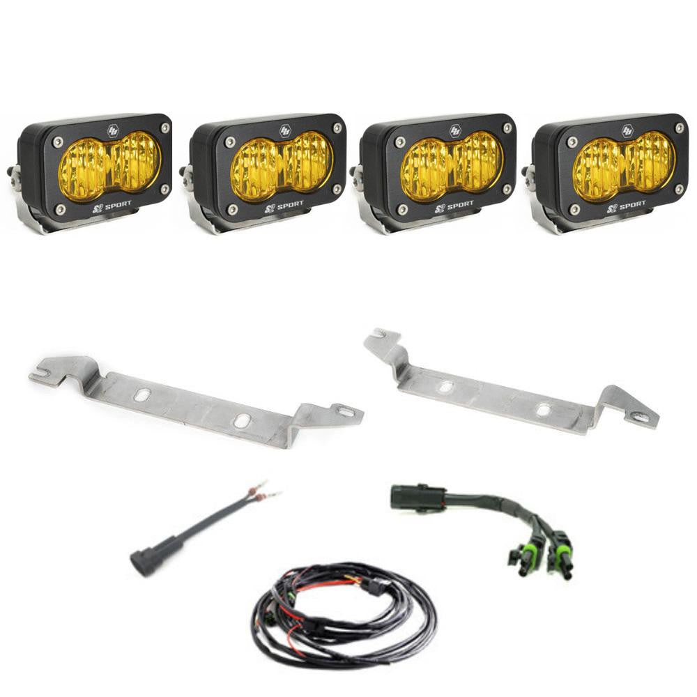 Baja Designs S2 Sport OEM Fog Light Replacement Kit - Toyota 2023-2026 Sequoia
