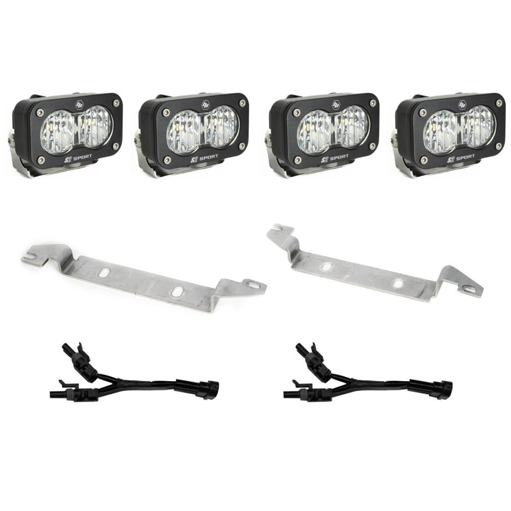 Baja Designs Toyota S2 Sport Dual Fog Pocket Light Kit - Toyota 2024-2026 Tacoma
