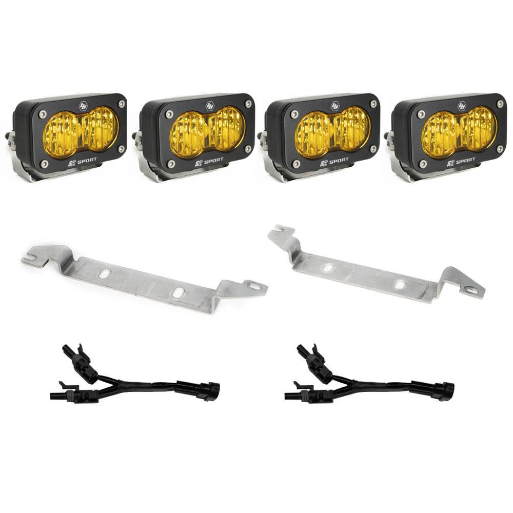 Baja Designs Toyota S2 Sport Dual Fog Pocket Light Kit - Toyota 2024-2026 Tacoma