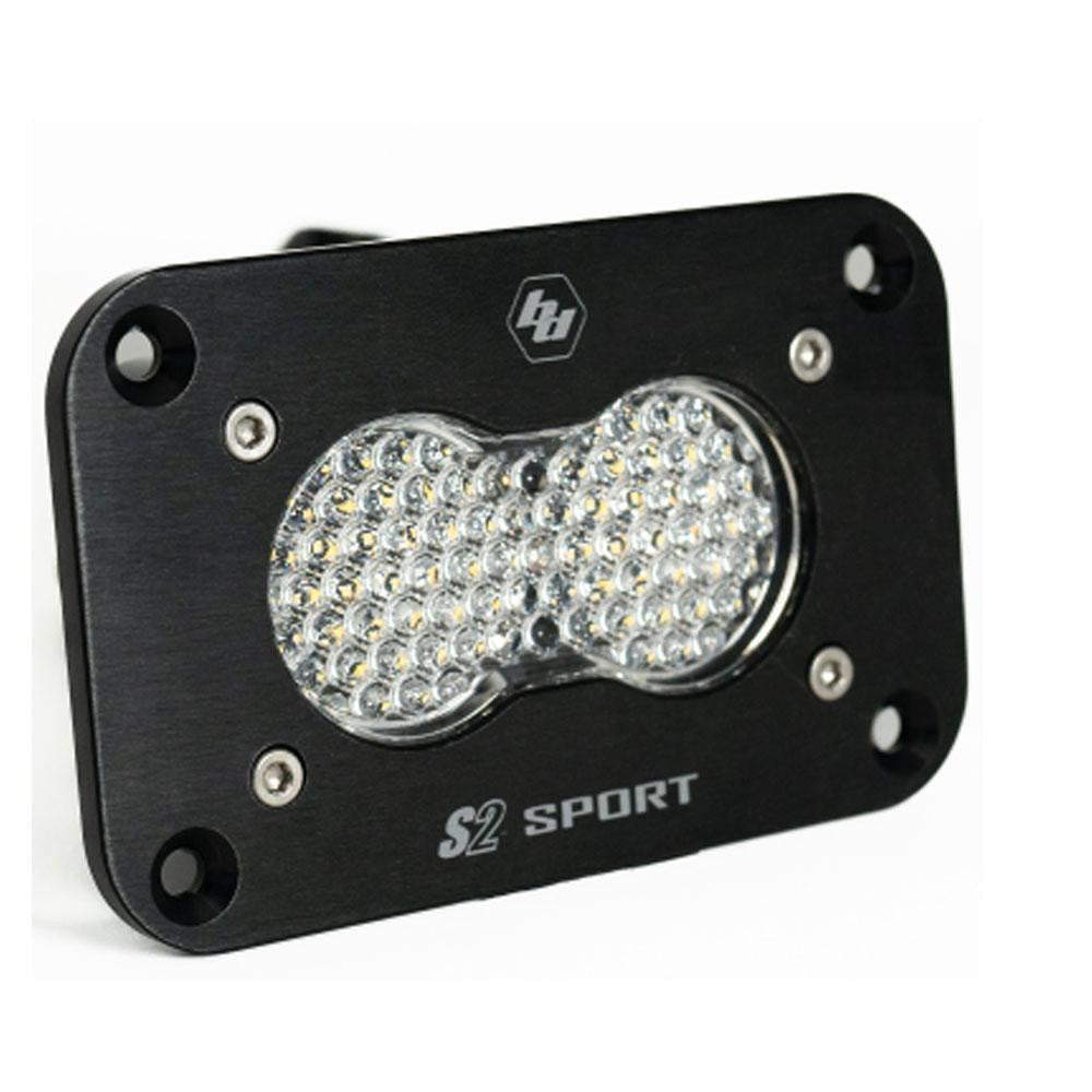 Baja Designs S2 Sport Black Flush Mount LED Auxiliary Light Pod