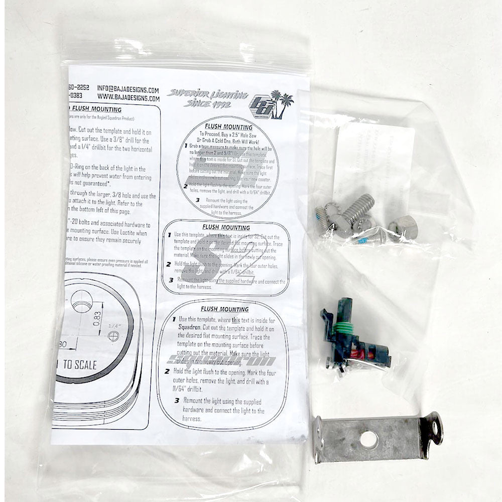Baja Designs Squadron/S2 Series Parts Bag