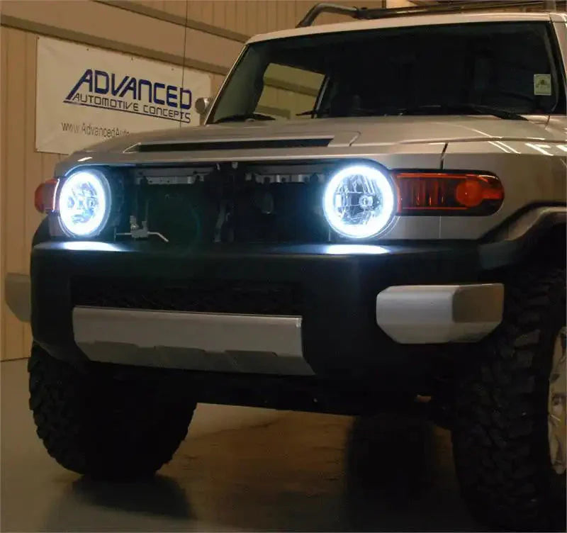 FJCruiserToyotaHeadlightHaloKitfromORACLEAACAACstyle - NVMOS