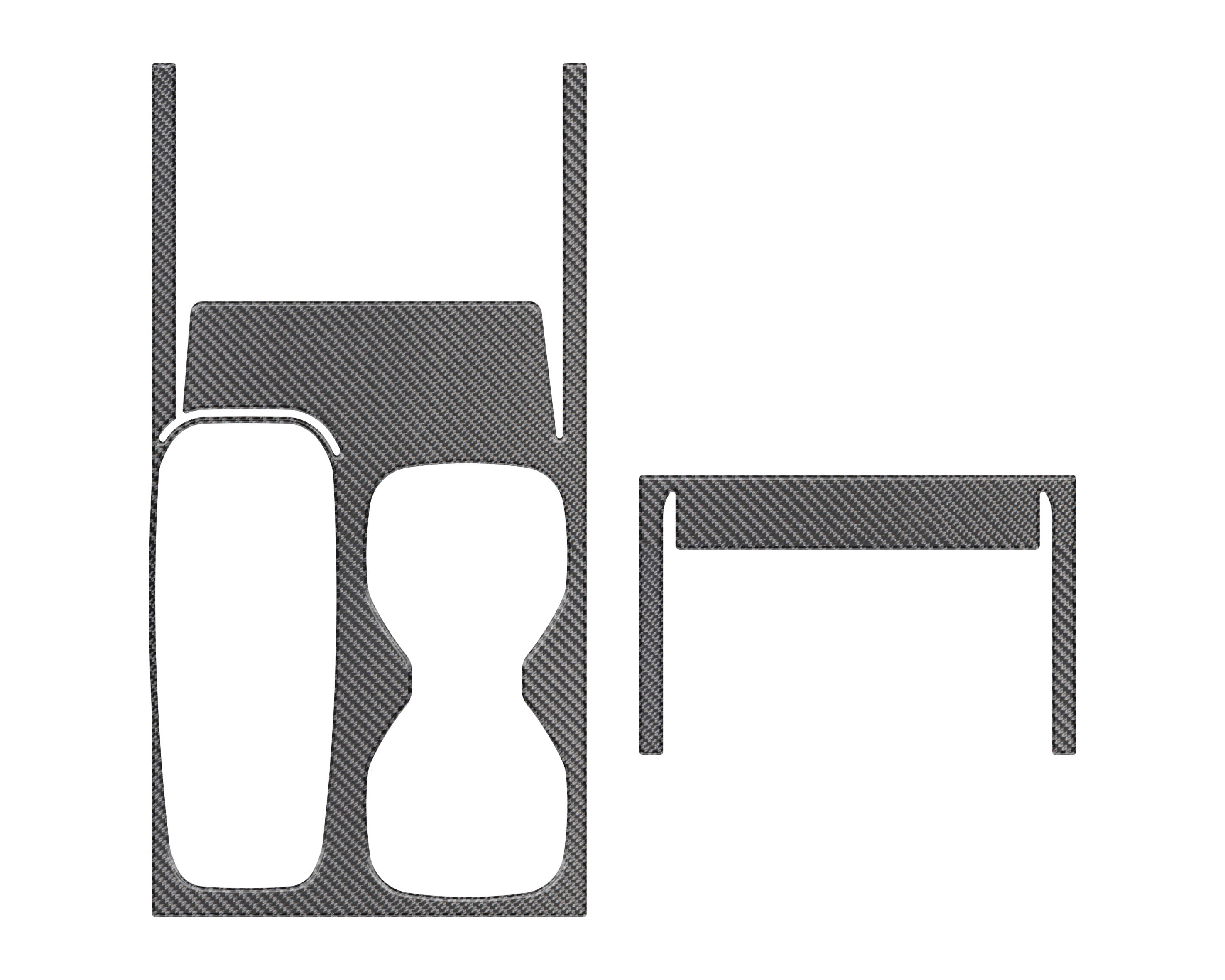 Center Console Accent Trim Fits 2022-2026 Nissan Frontier