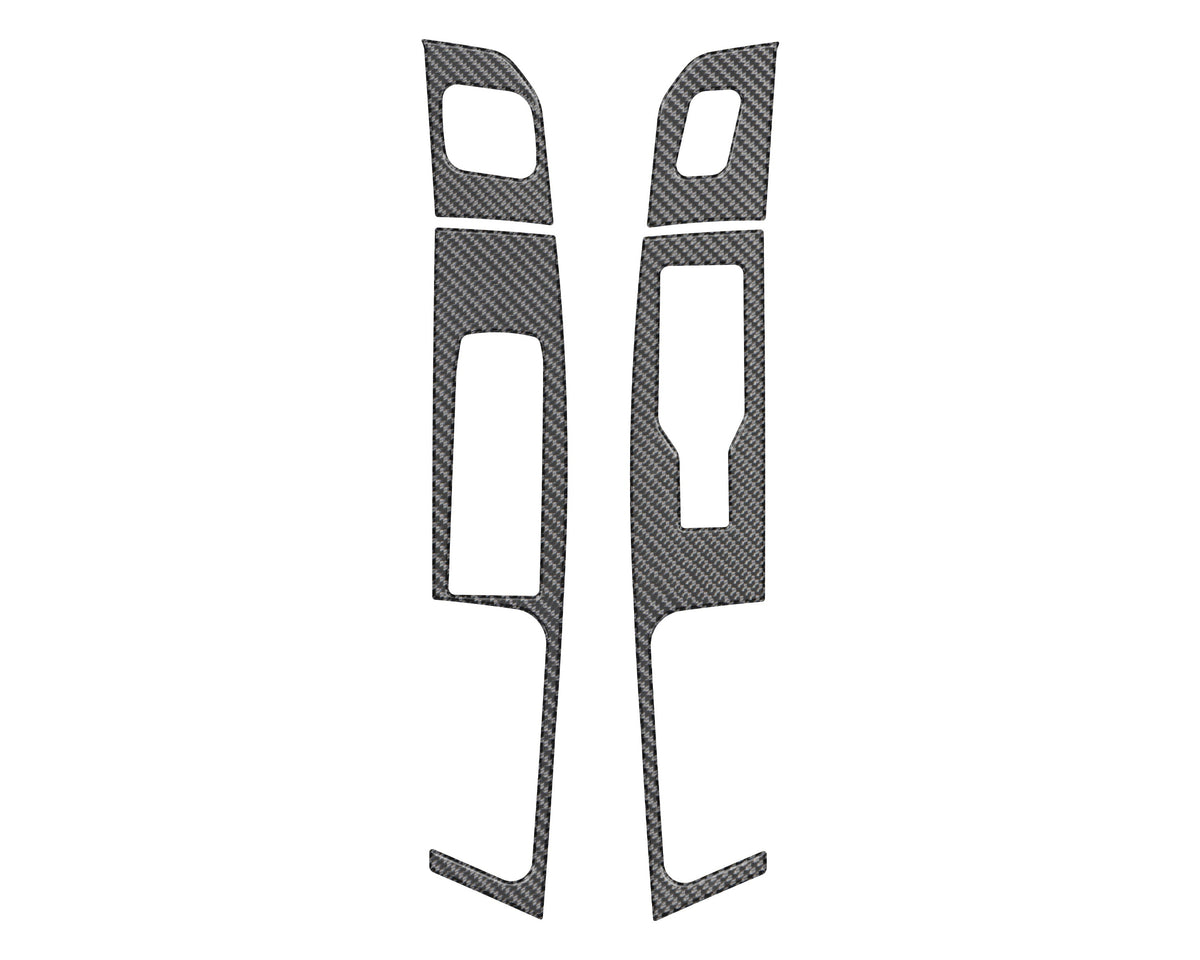 Tufskinz door switch accent overlays for Ford F-150 and Super Duty
