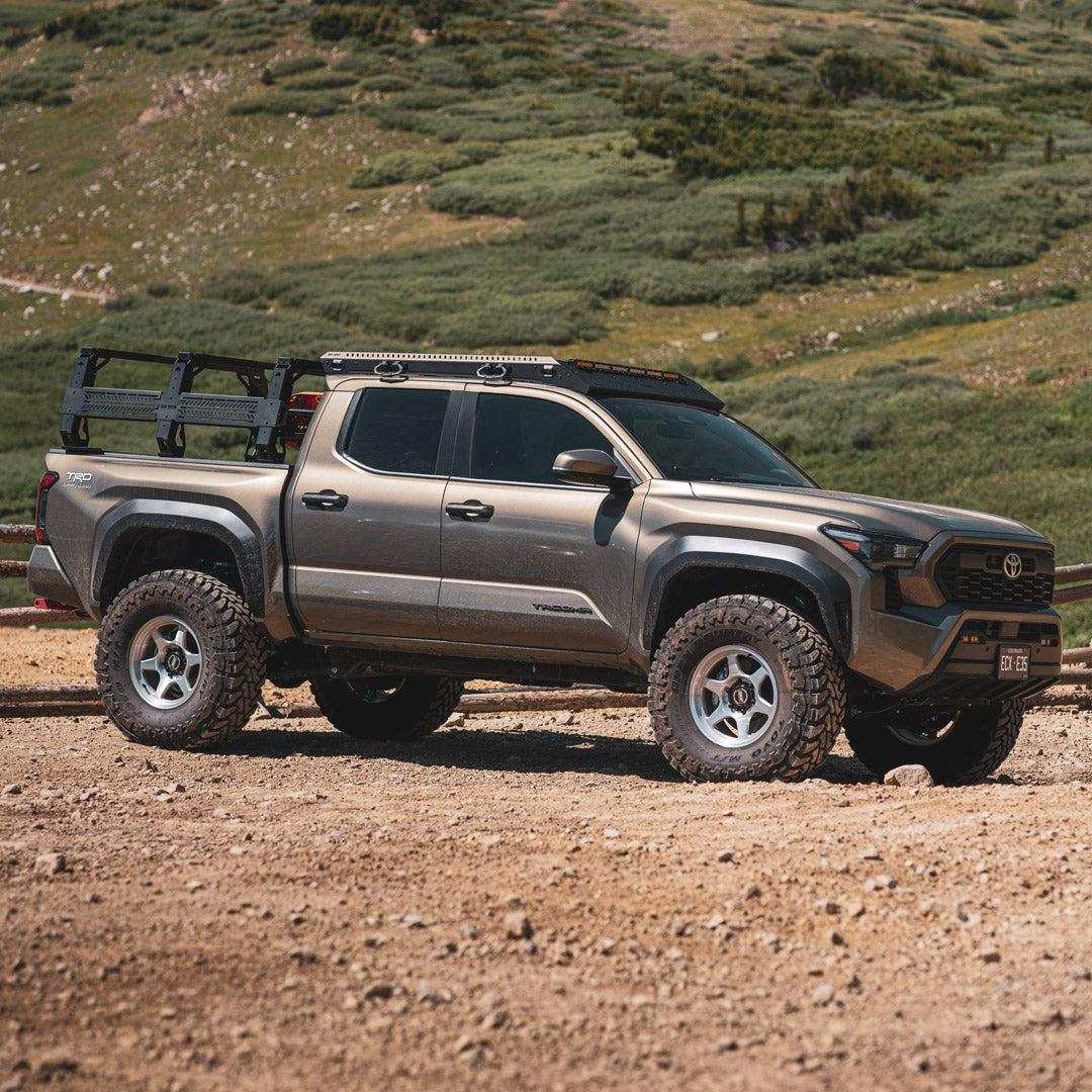 upTOP Overland TRUSS full height bed rack on pickup