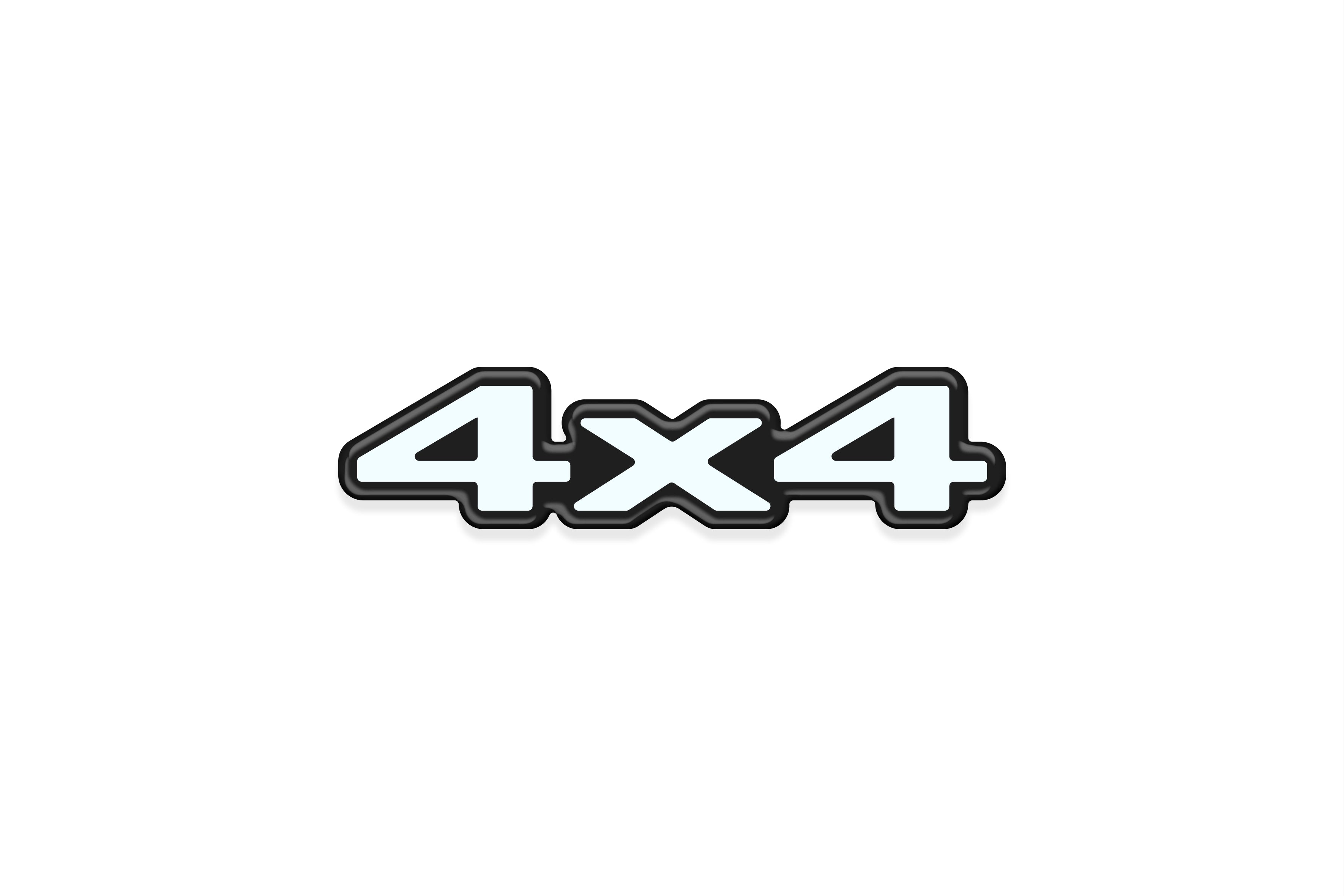 Universal 4x4 Badge Overlays Fits Any Vehicle