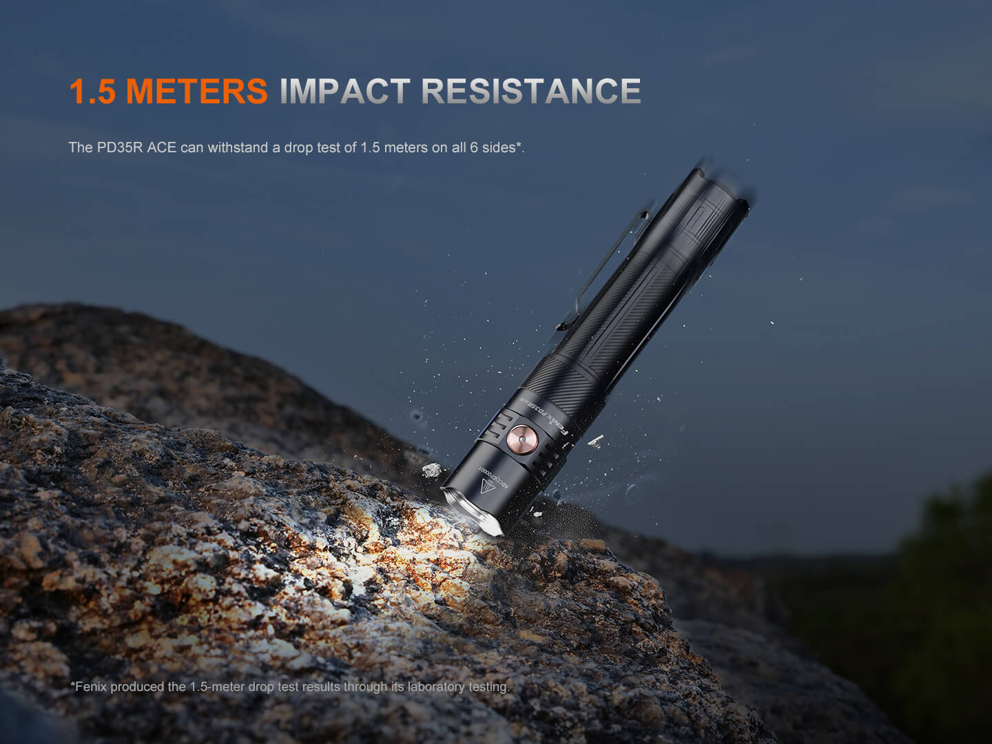 Fenix PD35R ACE Multi-mode Tactical Flashlight + FREE CL01 Mini Lantern