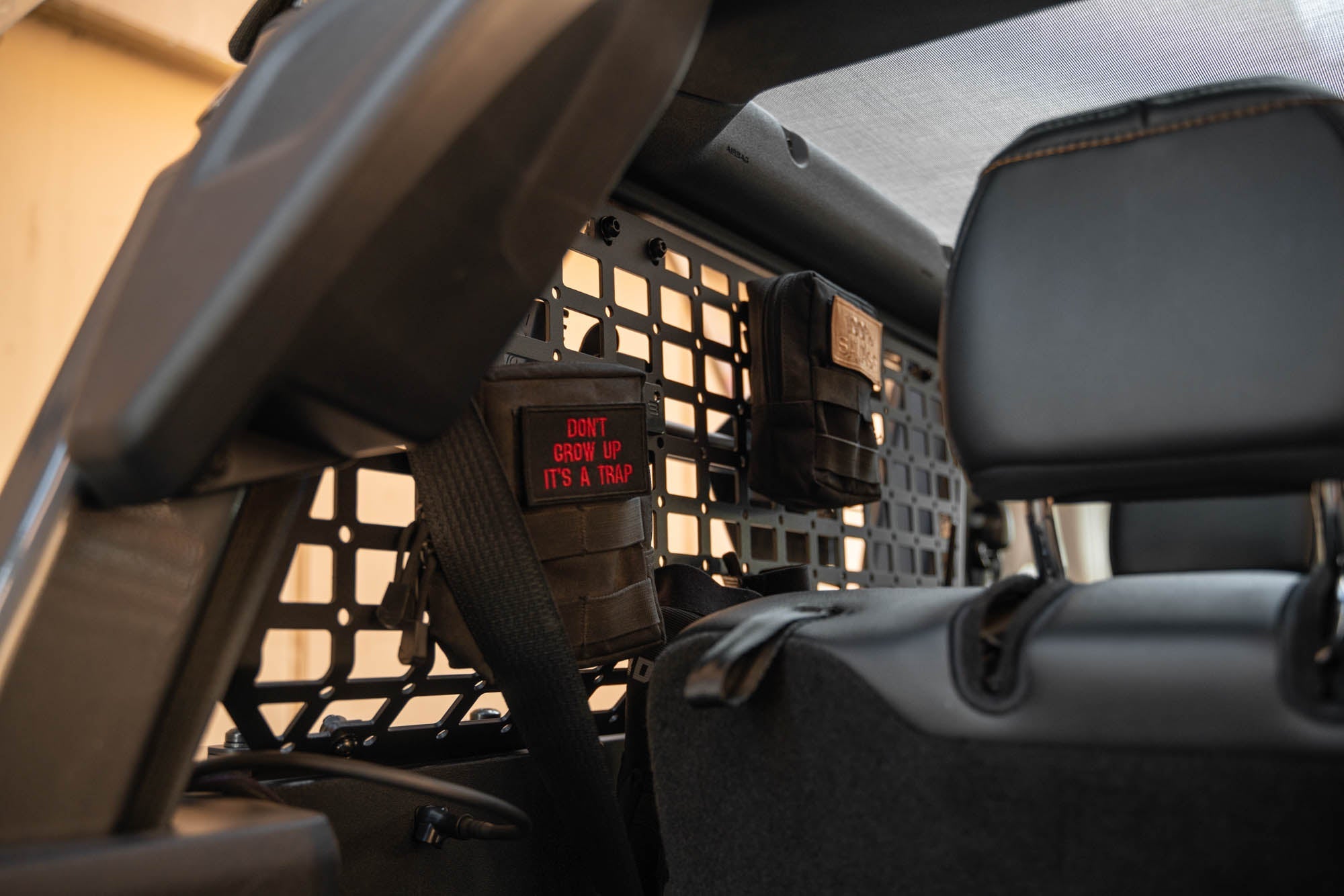 Ford-Bronco-2-Door-Rear-Window-Pocket-Molle-Panels-Installed-1 - NVMOS