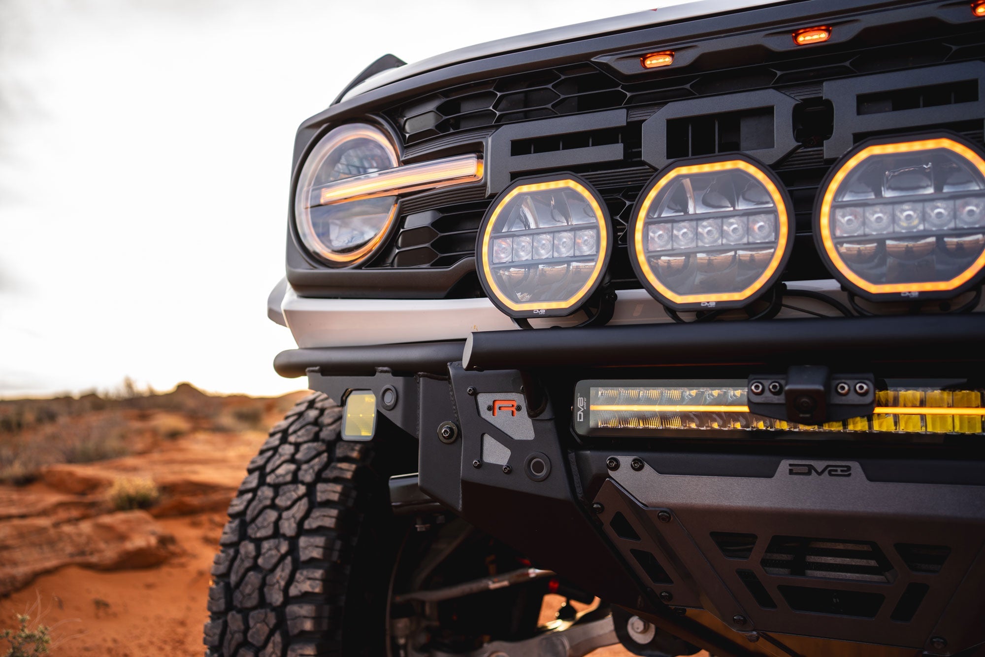 Ford-Bronco-Raptor-Tube-Front-Bumper-Installed-15 - NVMOS