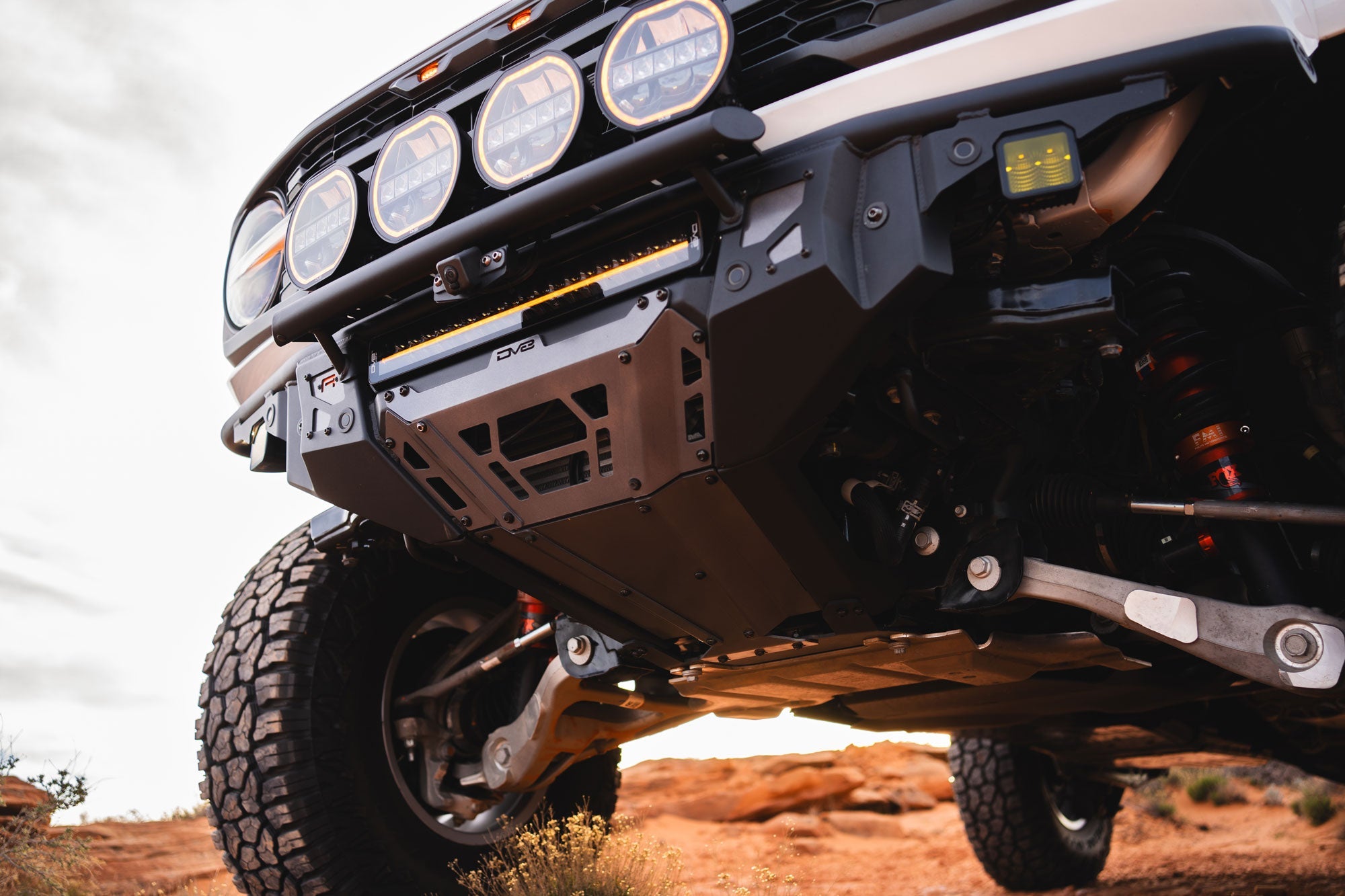 Ford-Bronco-Raptor-Tube-Front-Bumper-Installed-16 - NVMOS