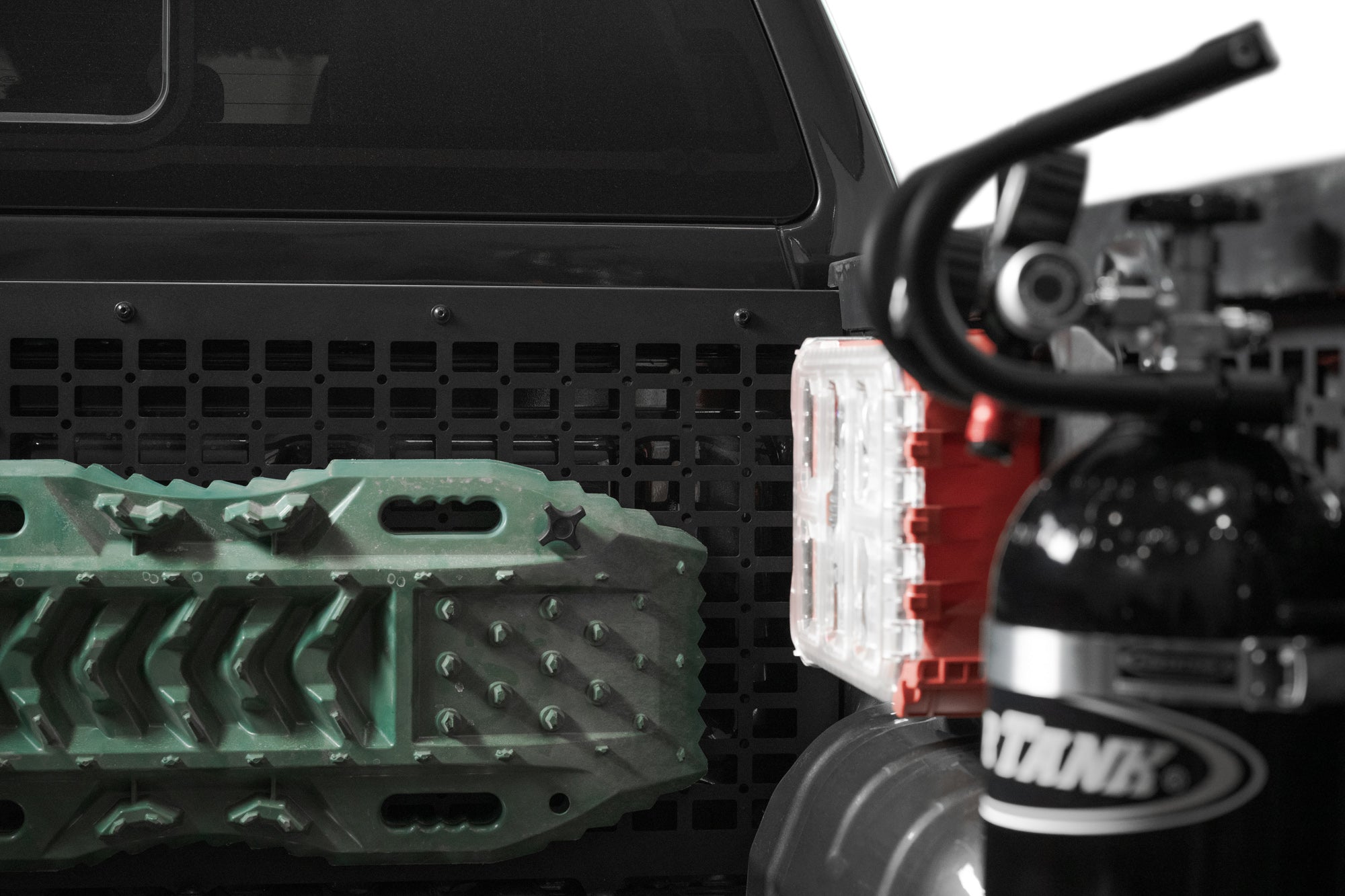 Ford-Ranger-Raptor-Bed-Cab-Molle-Panels-w-gear-1 - NVMOS