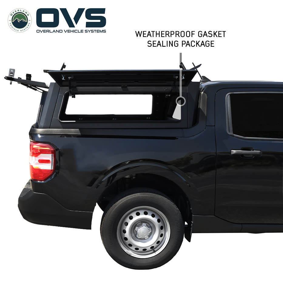 Overland Vehicle Systems Expedition PRO truck cap for 2022-2027 Ford Maverick - view 10