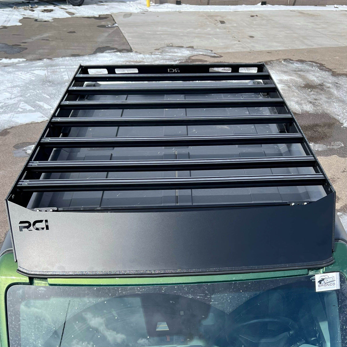 RCI Horizon full length roof rack for 2021+ Ford Bronco 2-door