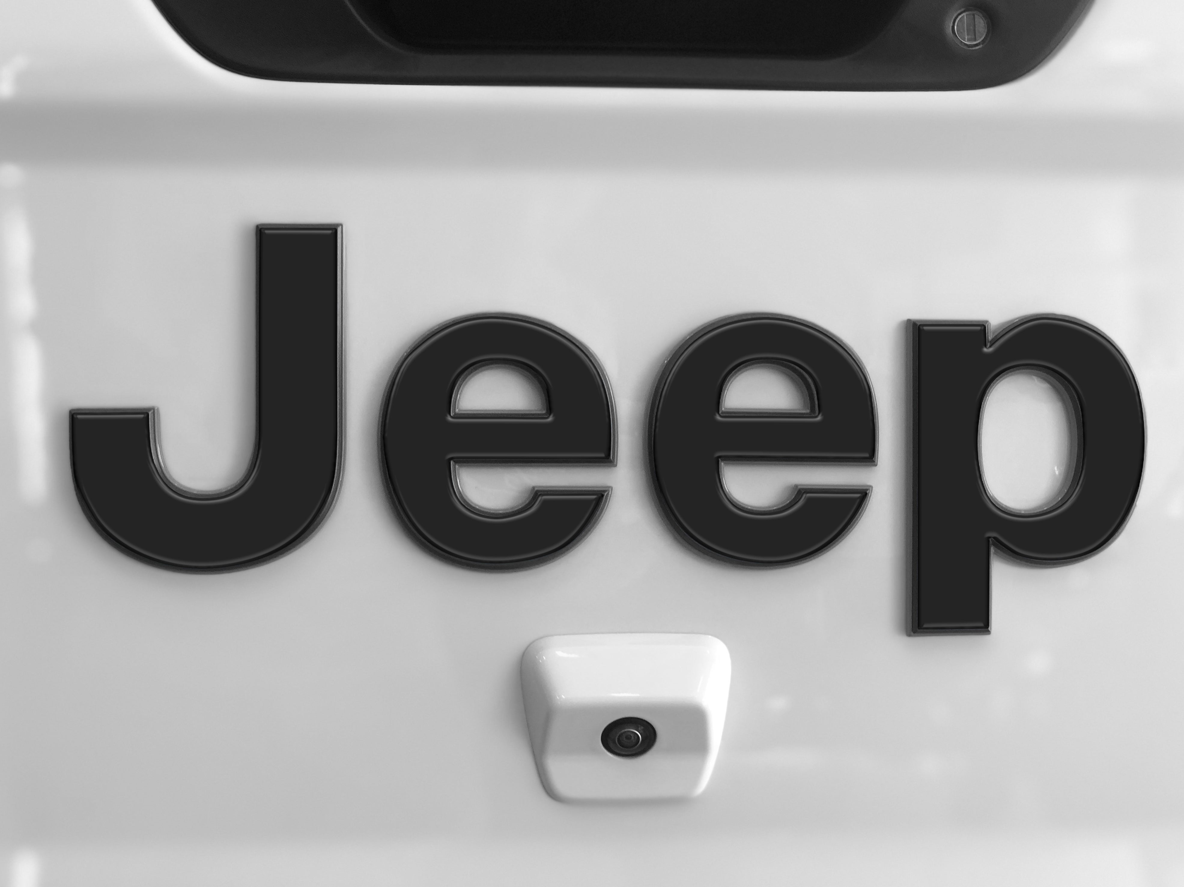 Tailgate Letter Overlays Fits 2019-2026 Jeep Gladiator