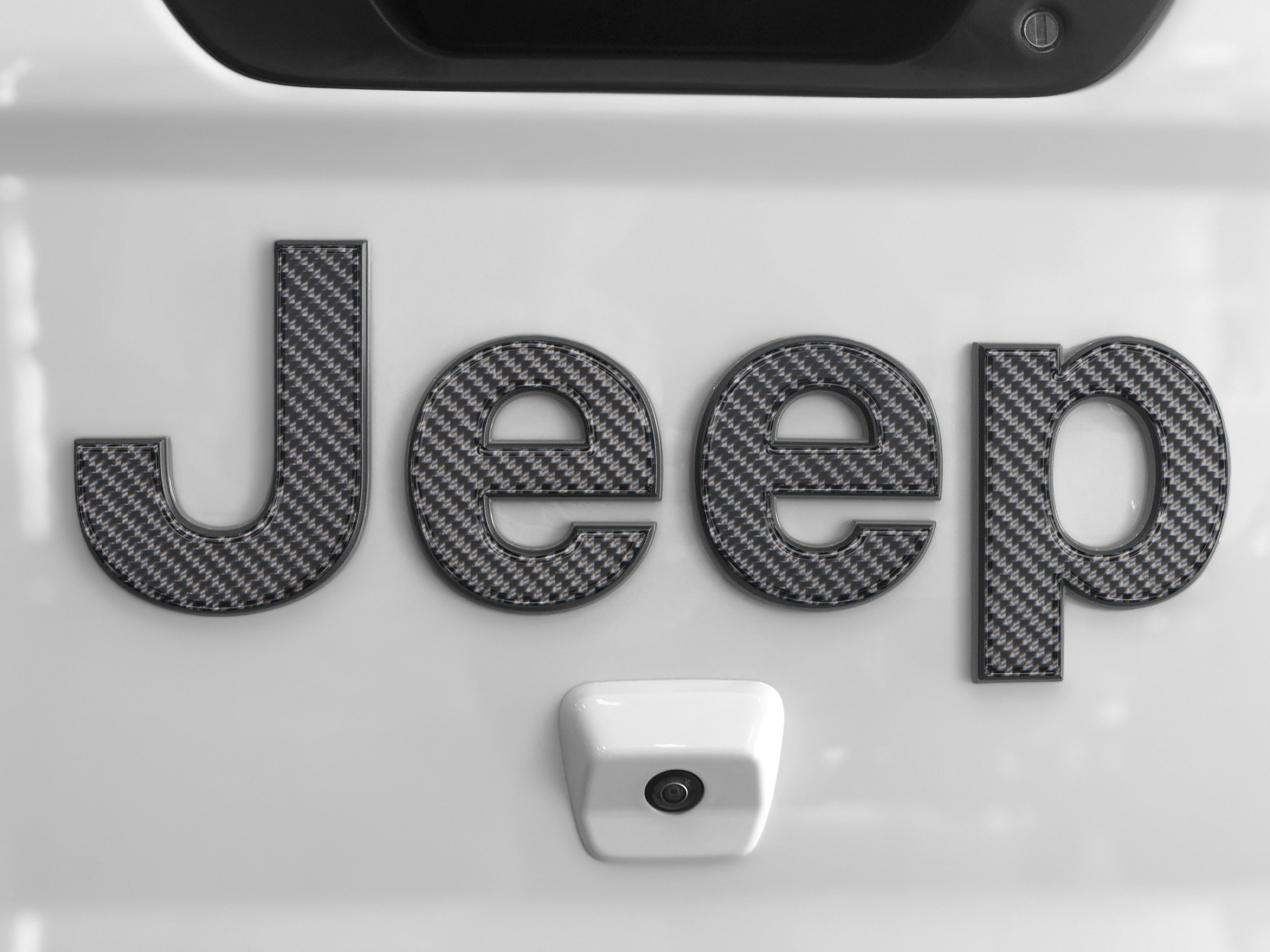 Tailgate Letter Overlays Fits 2019-2026 Jeep Gladiator