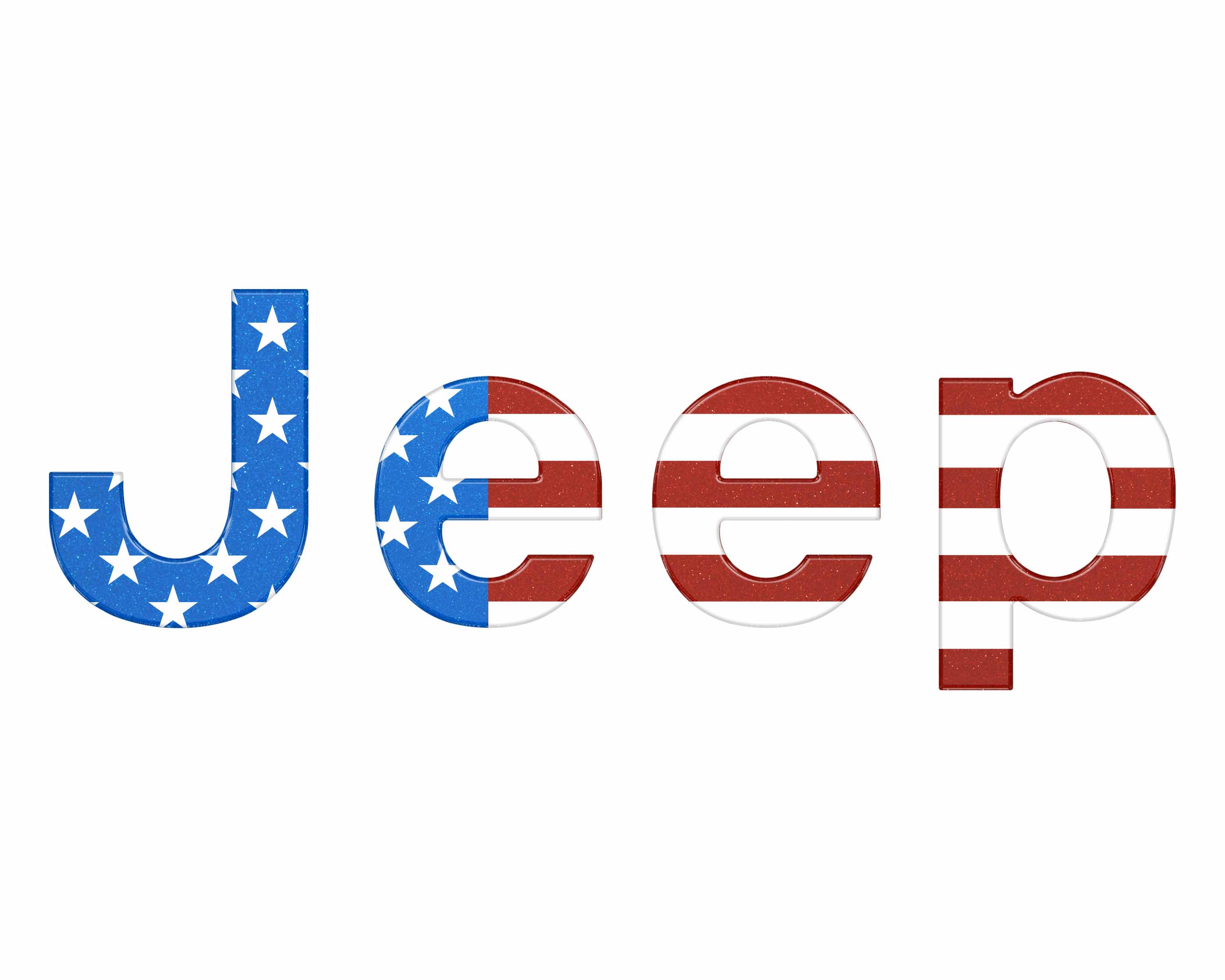 Tailgate Letter Overlays Fits 2019-2026 Jeep Gladiator