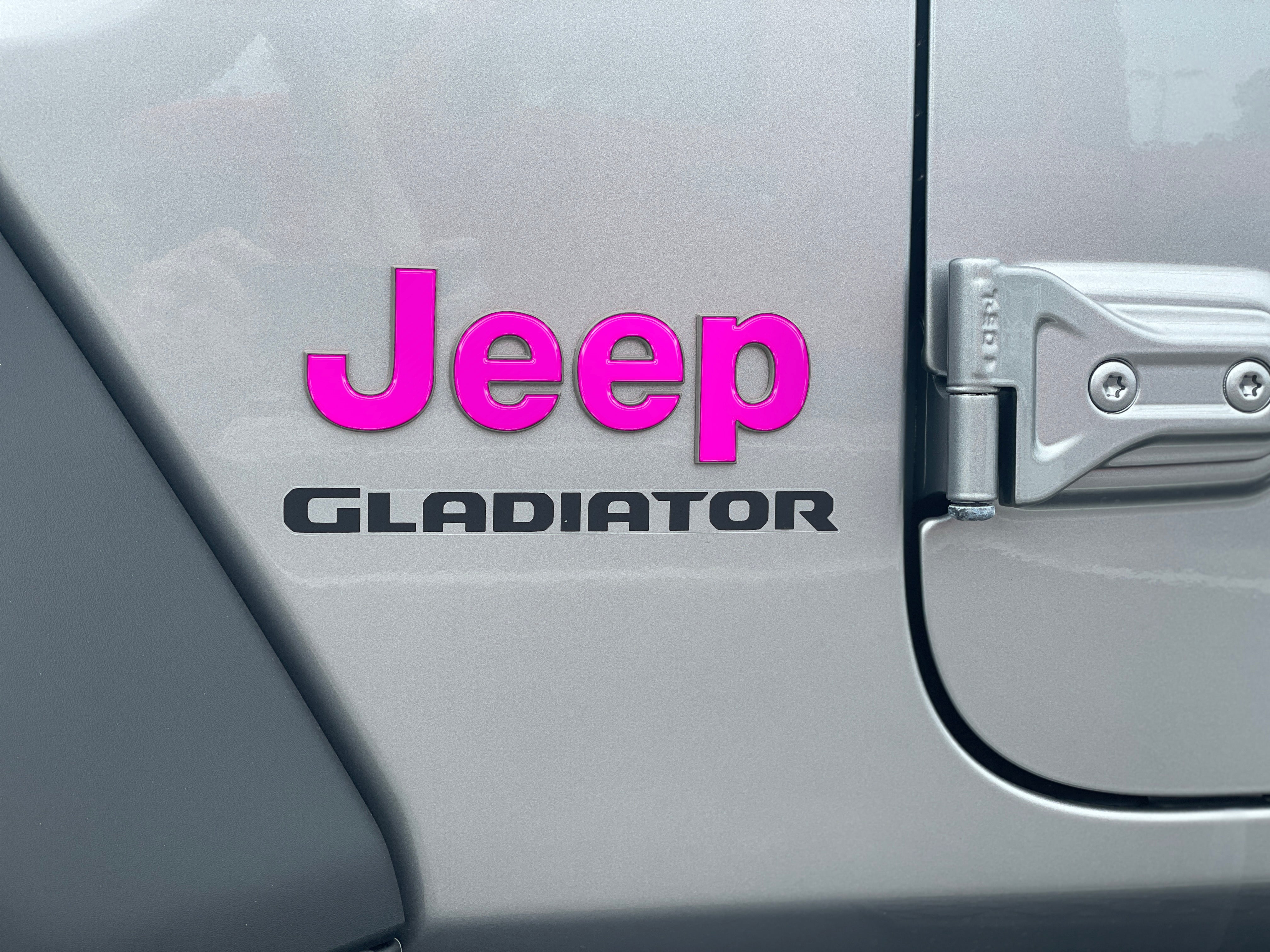 Driver & Passenger Side Emblem Overlays Fits 2019-2026 Jeep Gladiator