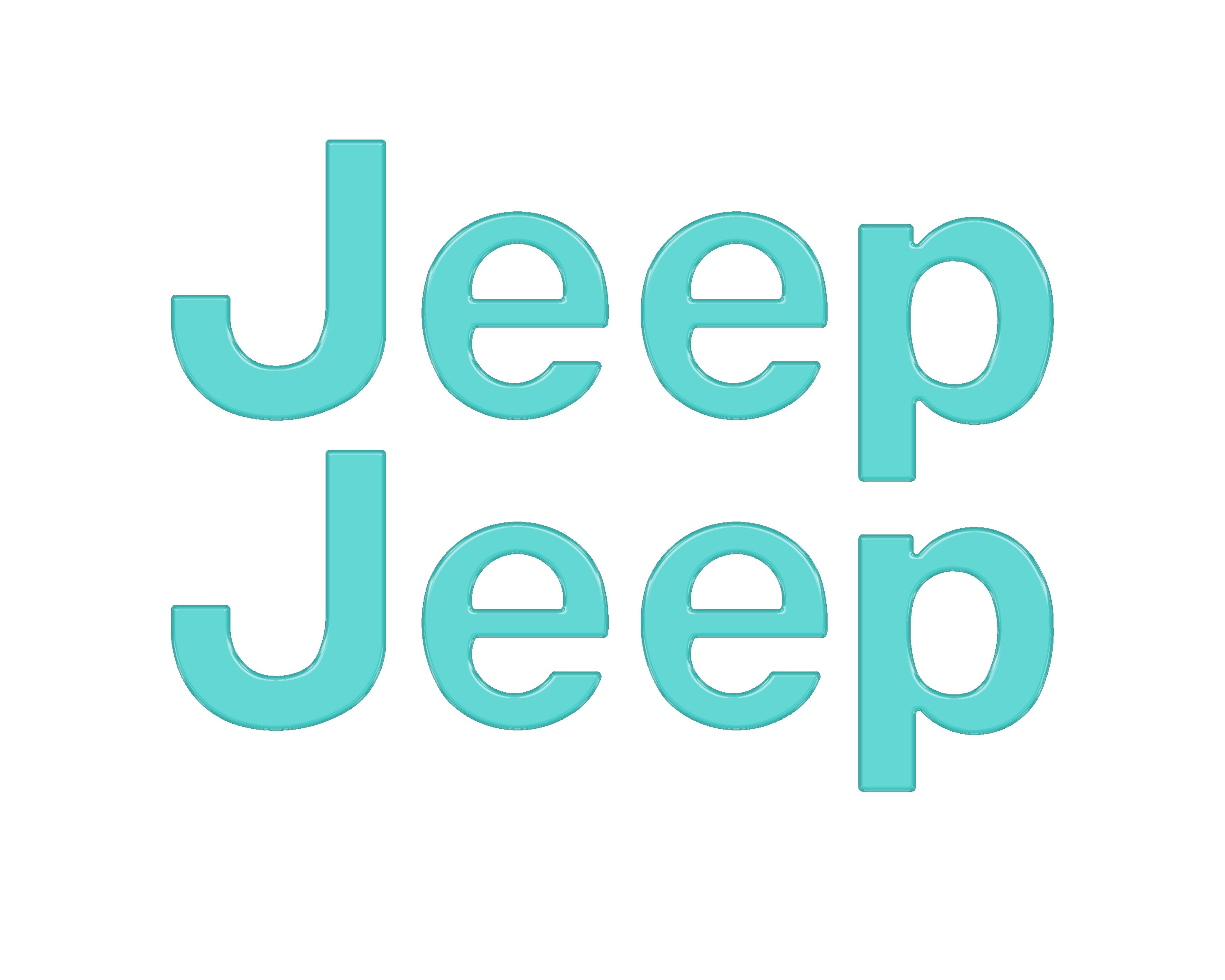 Driver & Passenger Side Letter Overlays Fits 2018-2026 Jeep Wrangler JL