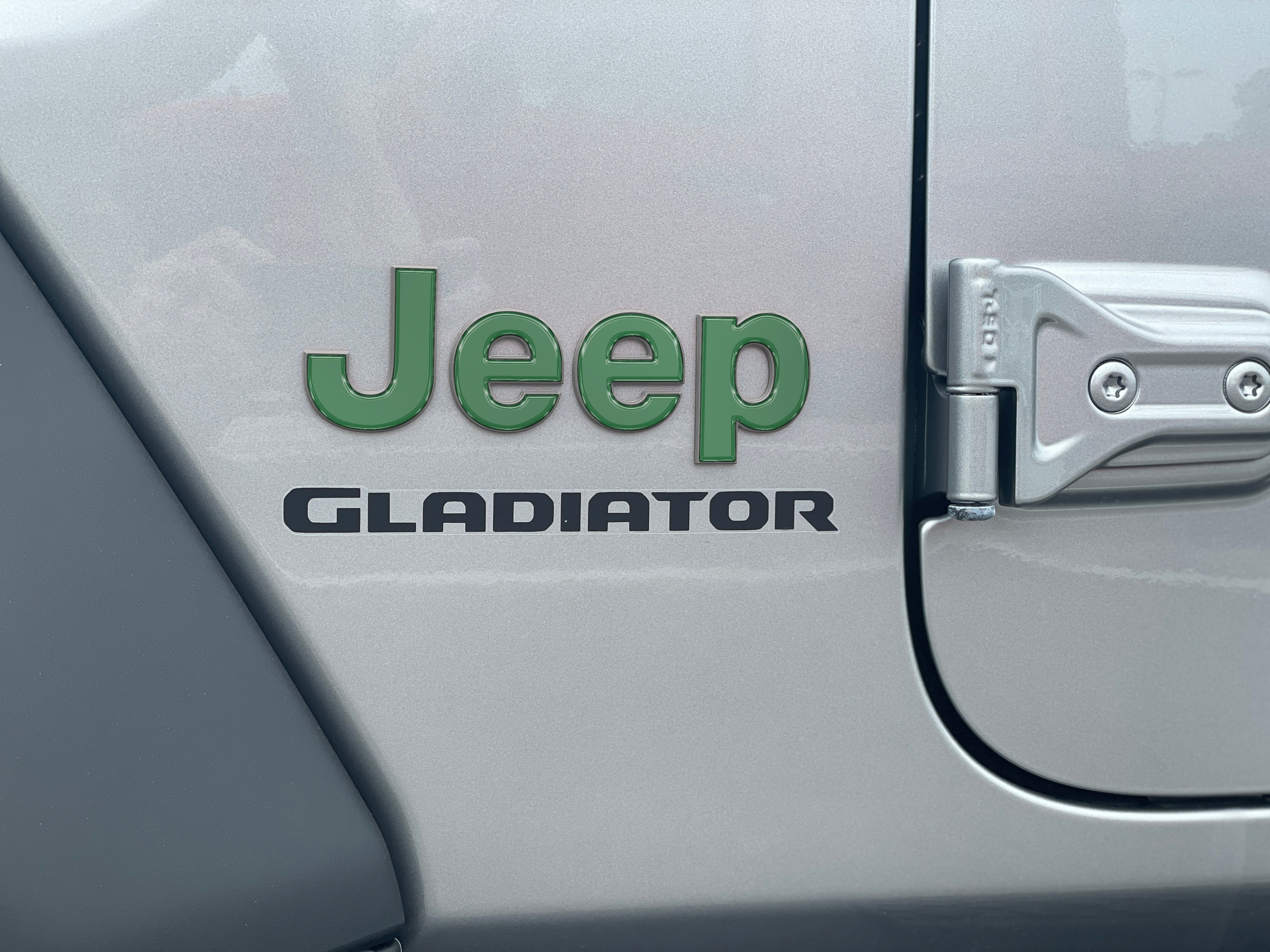 Driver & Passenger Side Emblem Overlays Fits 2019-2026 Jeep Gladiator