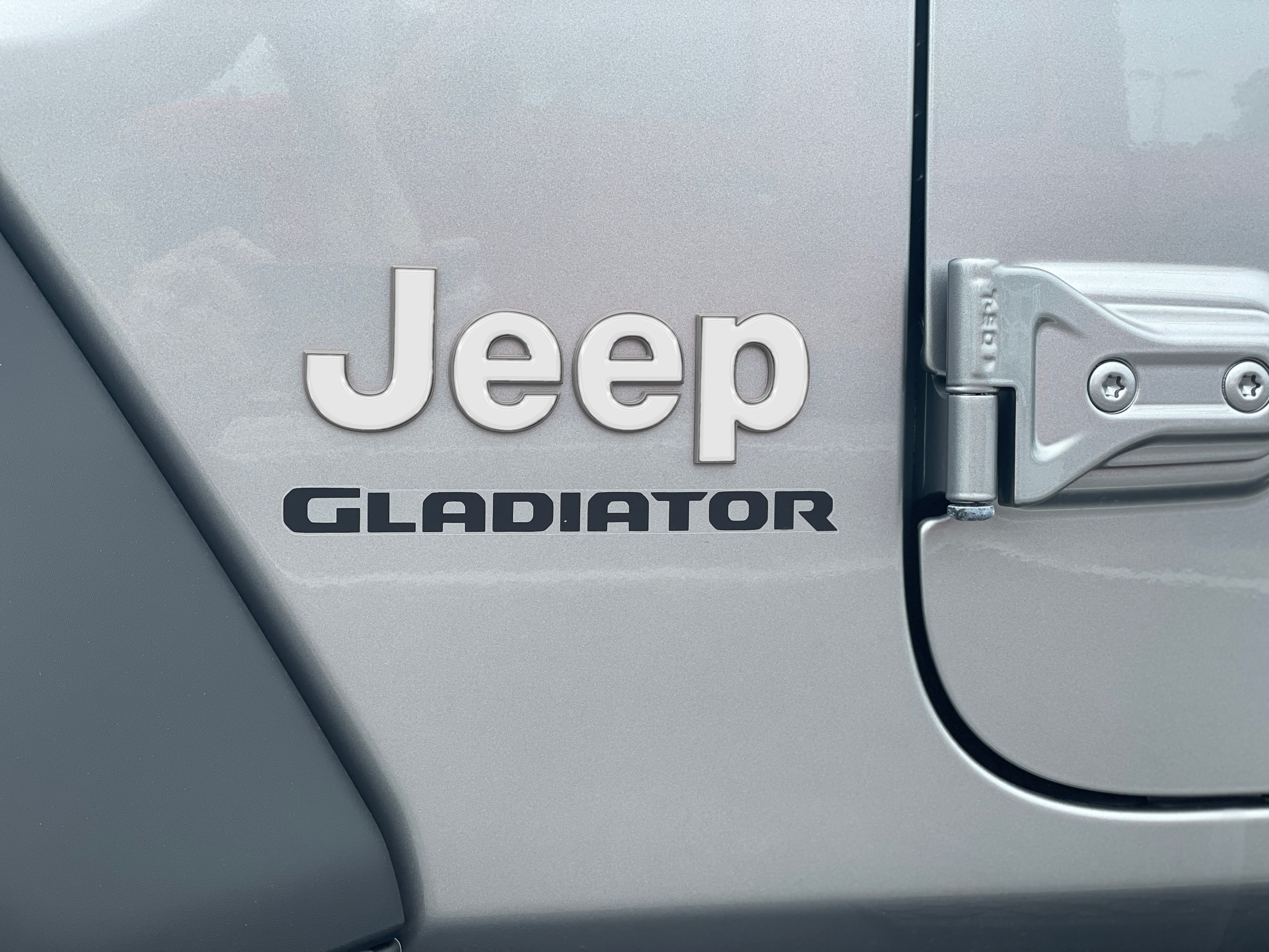 Driver & Passenger Side Emblem Overlays Fits 2019-2026 Jeep Gladiator