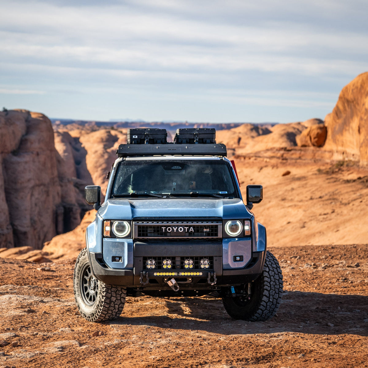 C4 Fabrication Land Cruiser Front Lo-Pro Winch Bumper / 250 Series / 2024-2025