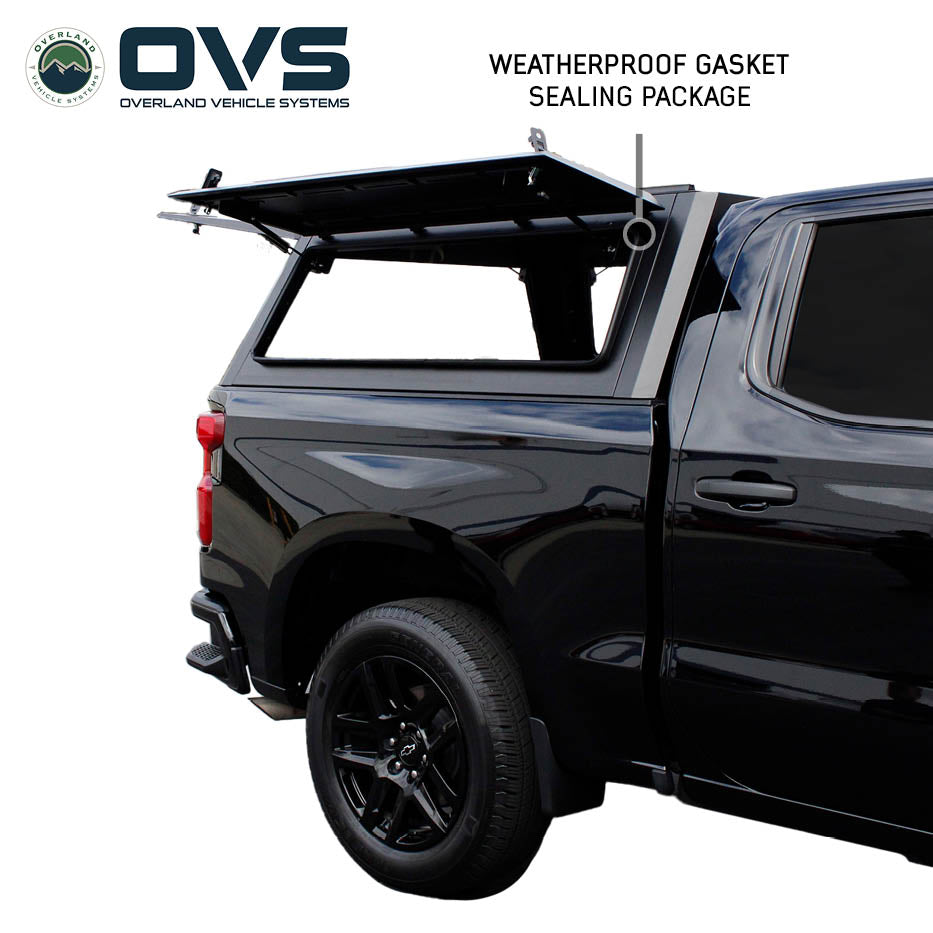 Overland Vehicle Systems Expedition PRO truck cap for 2019-2027 Chevy Silverado / GMC Sierra 1500 - view 8