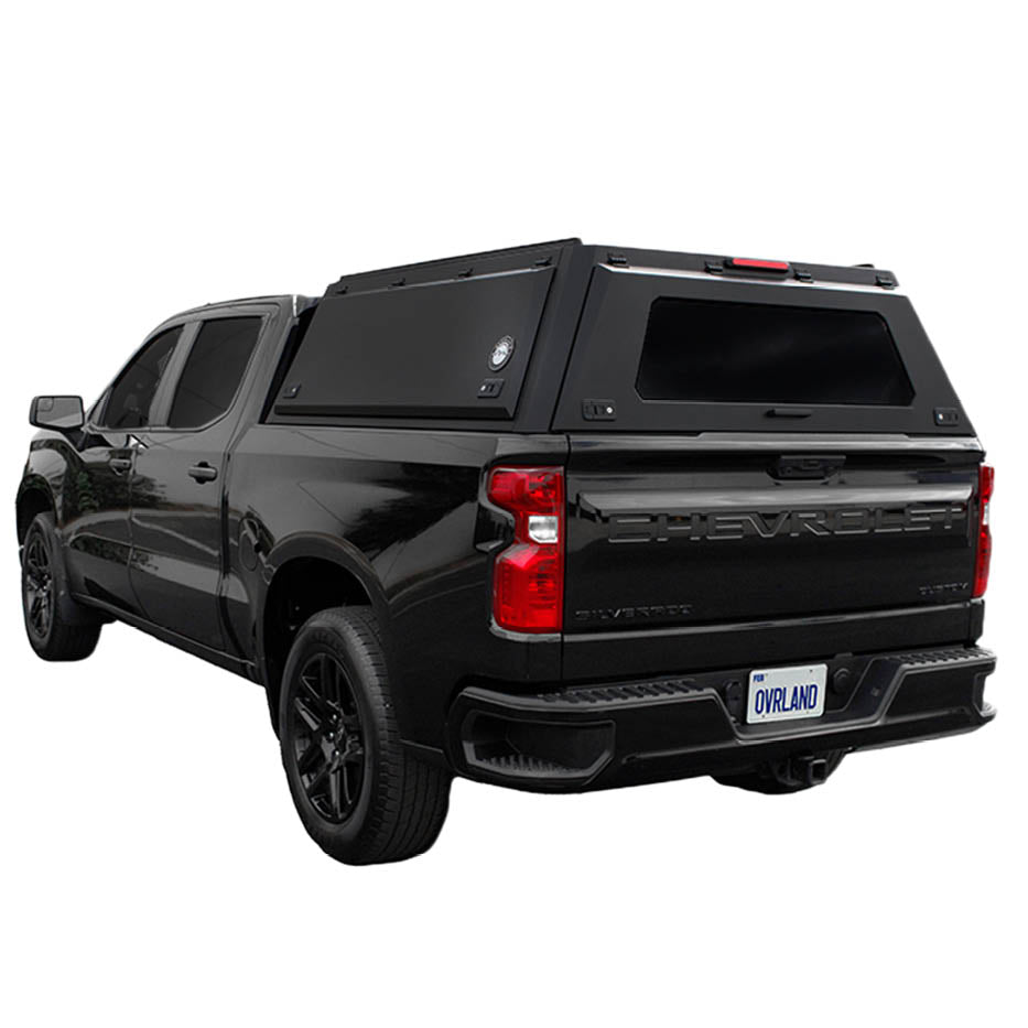Overland Vehicle Systems Expedition PRO truck cap for 2019-2027 Chevy Silverado / GMC Sierra 1500 - view 2