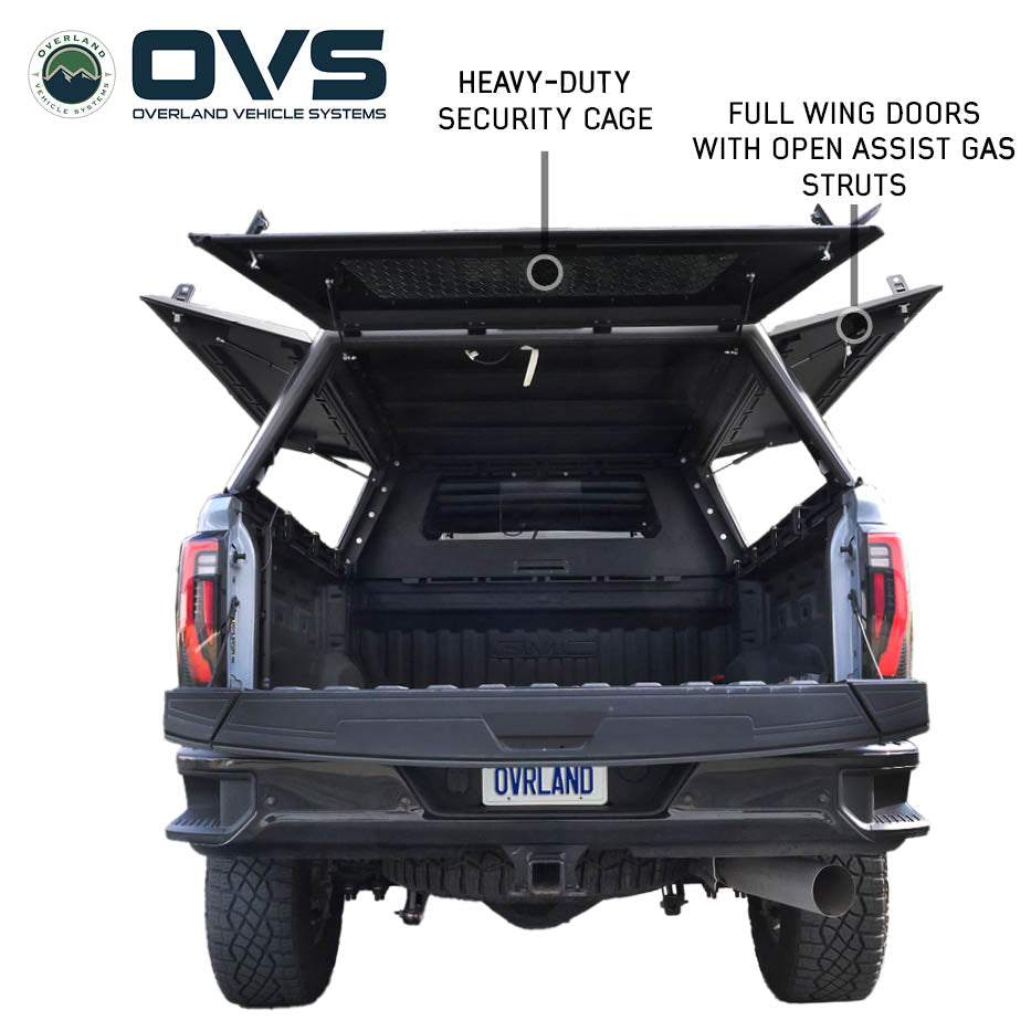 OVS Expedition PRO stainless steel truck cap for 2020-2027 Chevy Silverado / GMC Sierra 2500/3500 HD 6.9 ft bed - view 5