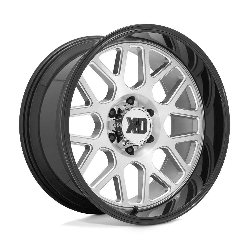 XD Grenade II (XD849) Wheel - Brushed Milled w/ G-black Lip