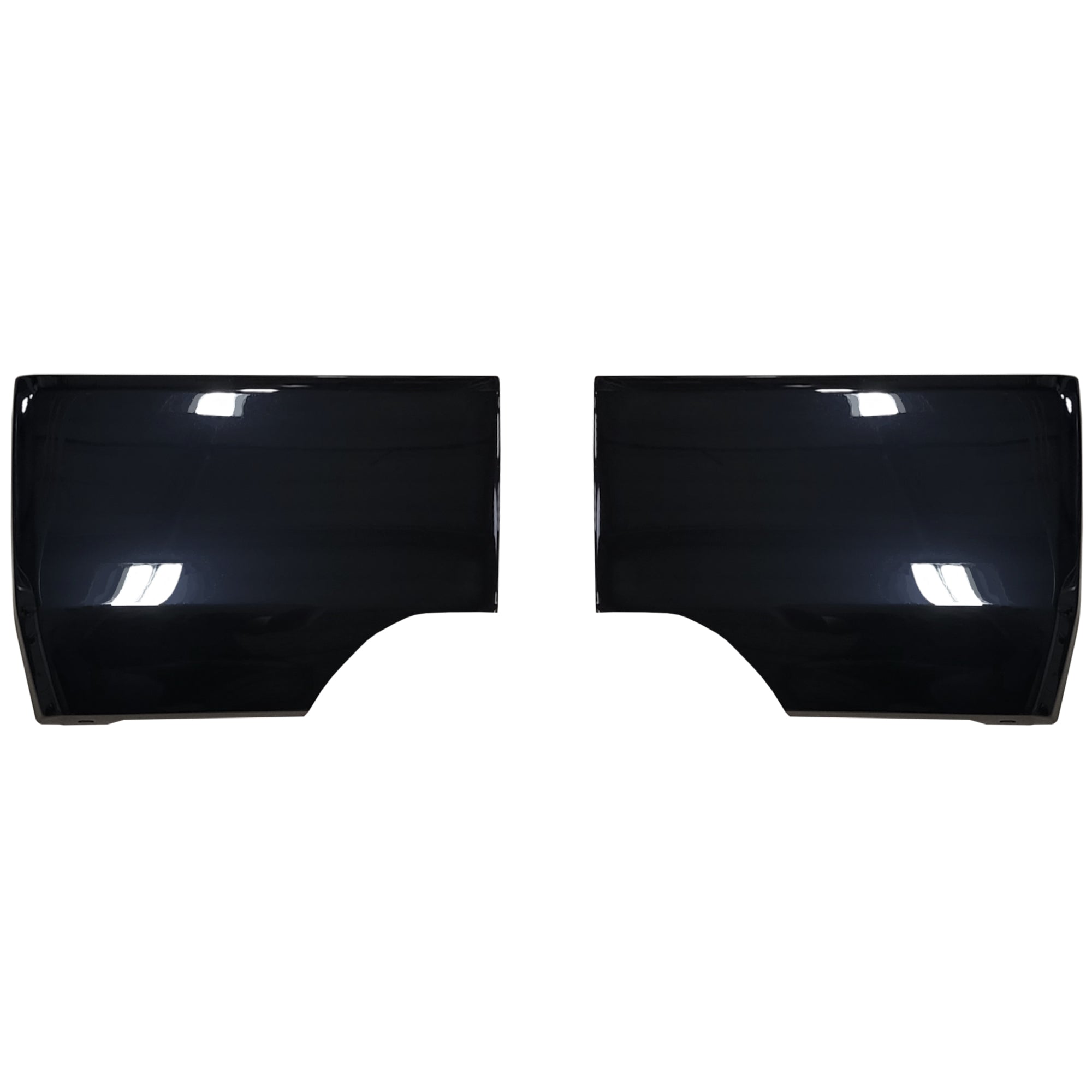 2022+ Toyota Tundra Rear Bumper Covers - BumperShellz - Color Match Gloss Black