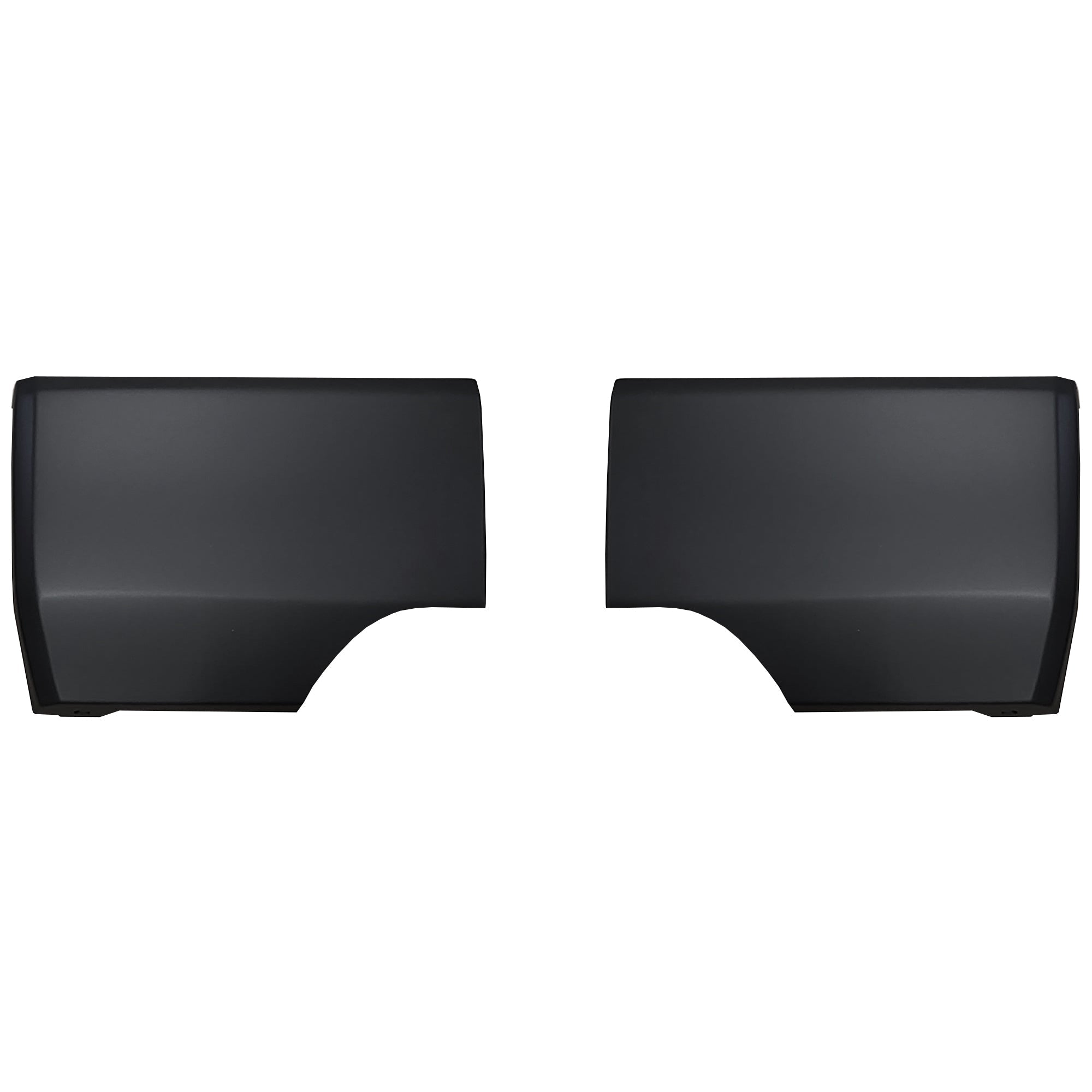 2022+ Toyota Tundra Rear Bumper Covers - BumperShellz - Color Match Matte Black