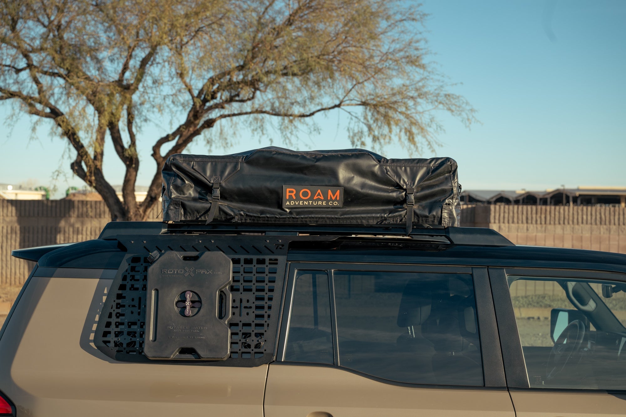 GX-550-and-LC-250-Exterior-Molle-Panel-and-crossmembers-For-Factory-Roof-Rails-3 - NVMOS