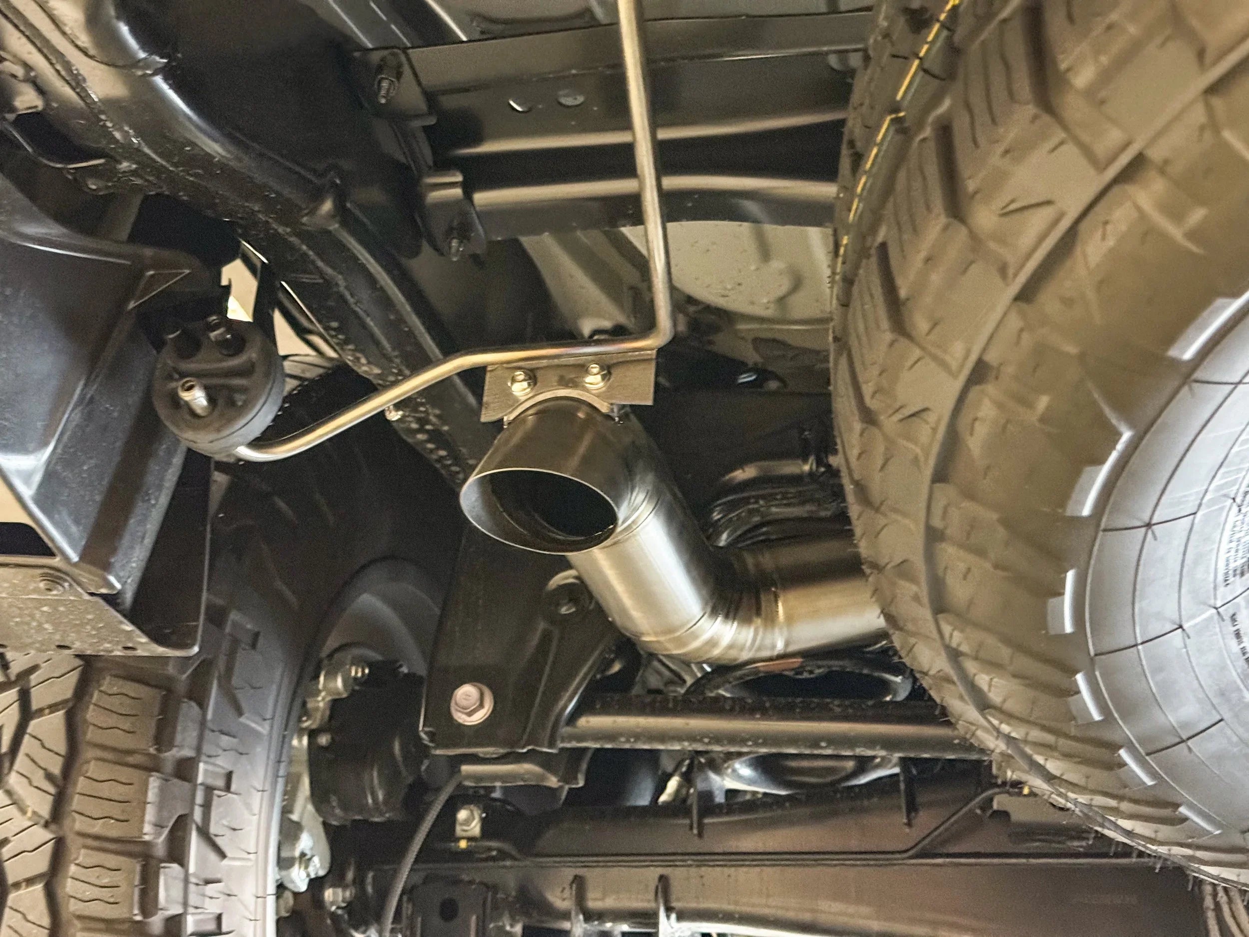2024-Current Lexus GX550/Toyota Land Cruiser Titanium Axle Dump Exhaust