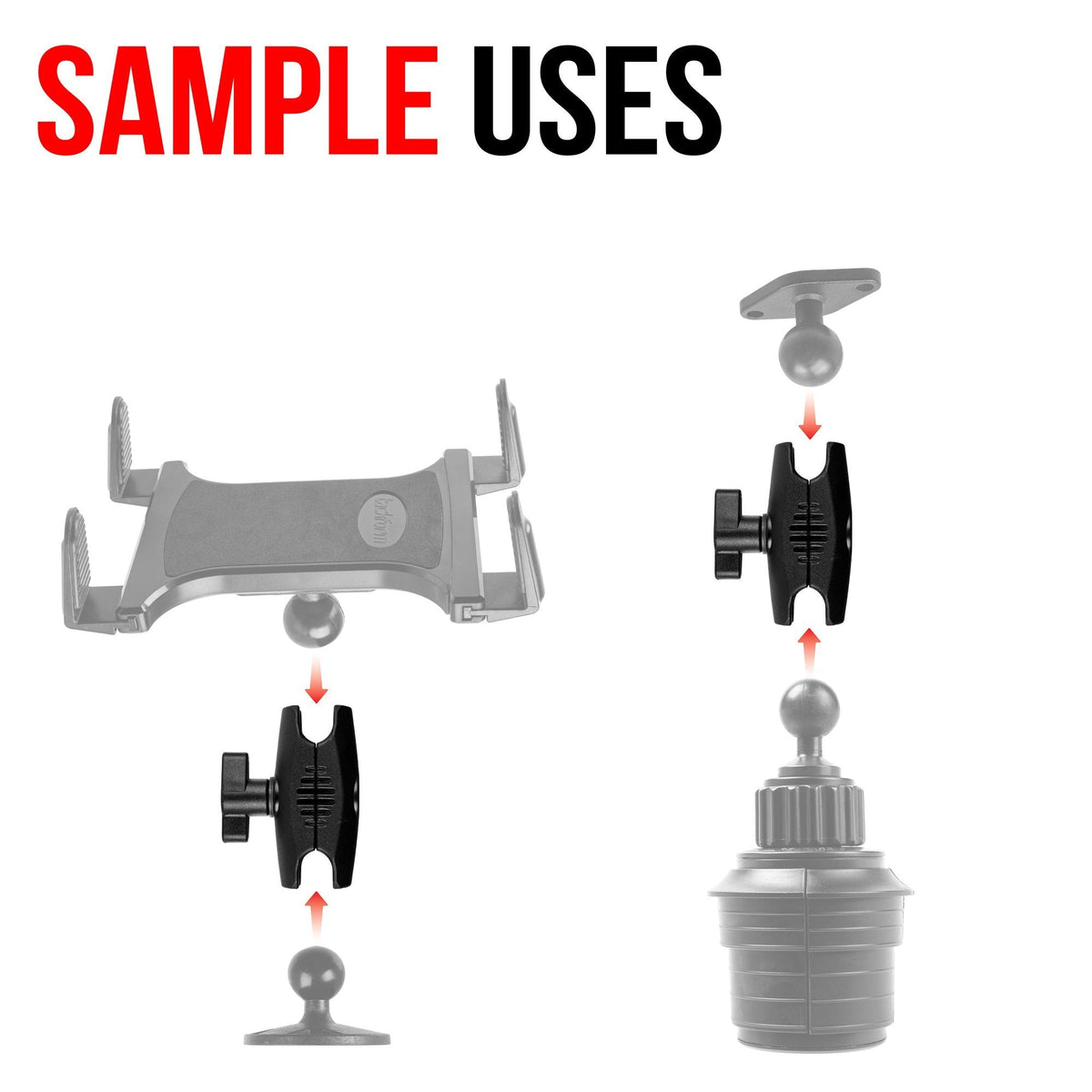 Tackform 2.75" composite arm for universal fit