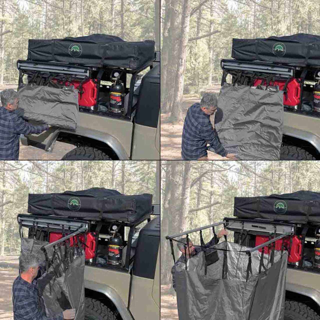 HD Nomadic Car-Side Shower Room