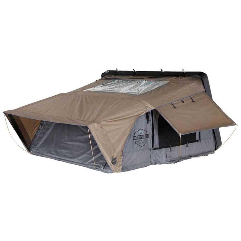 Overland Vehicle Systems HD Bushveld 2 cantilever hard shell roof top tent