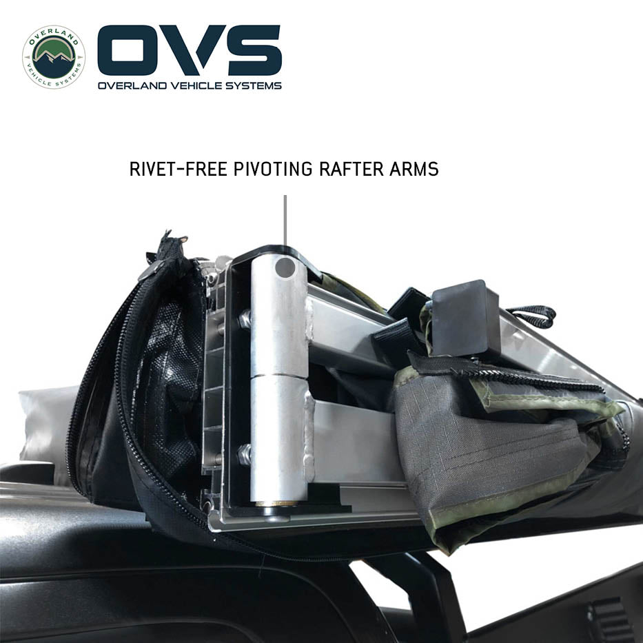 Overland Vehicle Systems HD Nomadic 270 driver side awning for mid-high roof vans - view 6