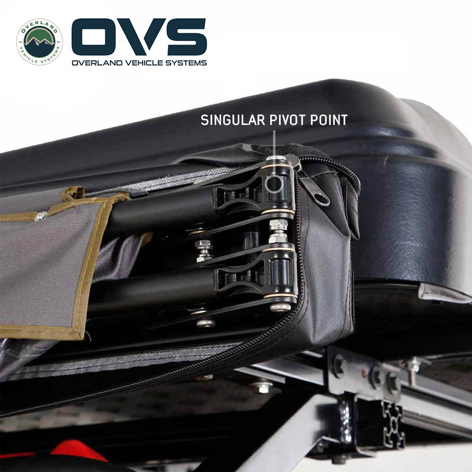 Overland Vehicle Systems HD Nomadic 270 LTE awning driver side - view 6