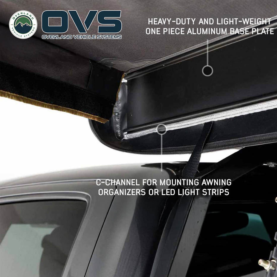 Overland Vehicle Systems HD Nomadic 270 LTE awning driver side - view 9