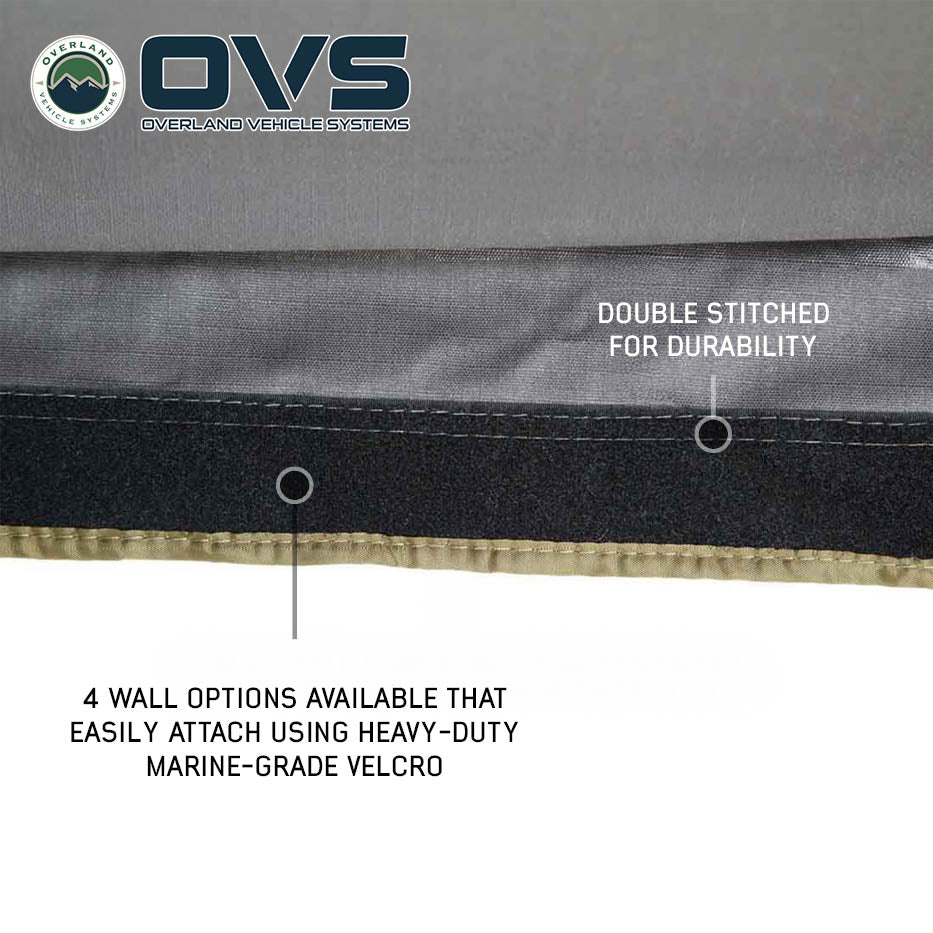 Overland Vehicle Systems HD Nomadic 270 LTE awning passenger side - view 10
