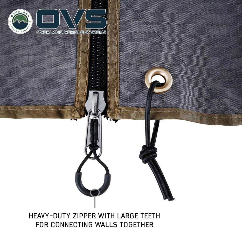 OVS HD Nomadic 270 degree awning wall - view 9