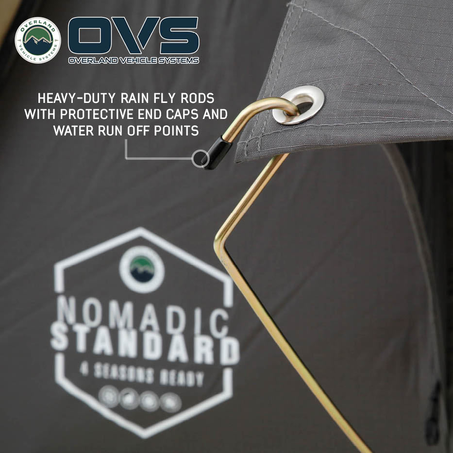 OVS HD Nomadic Standard soft shell roof top tent - view 9