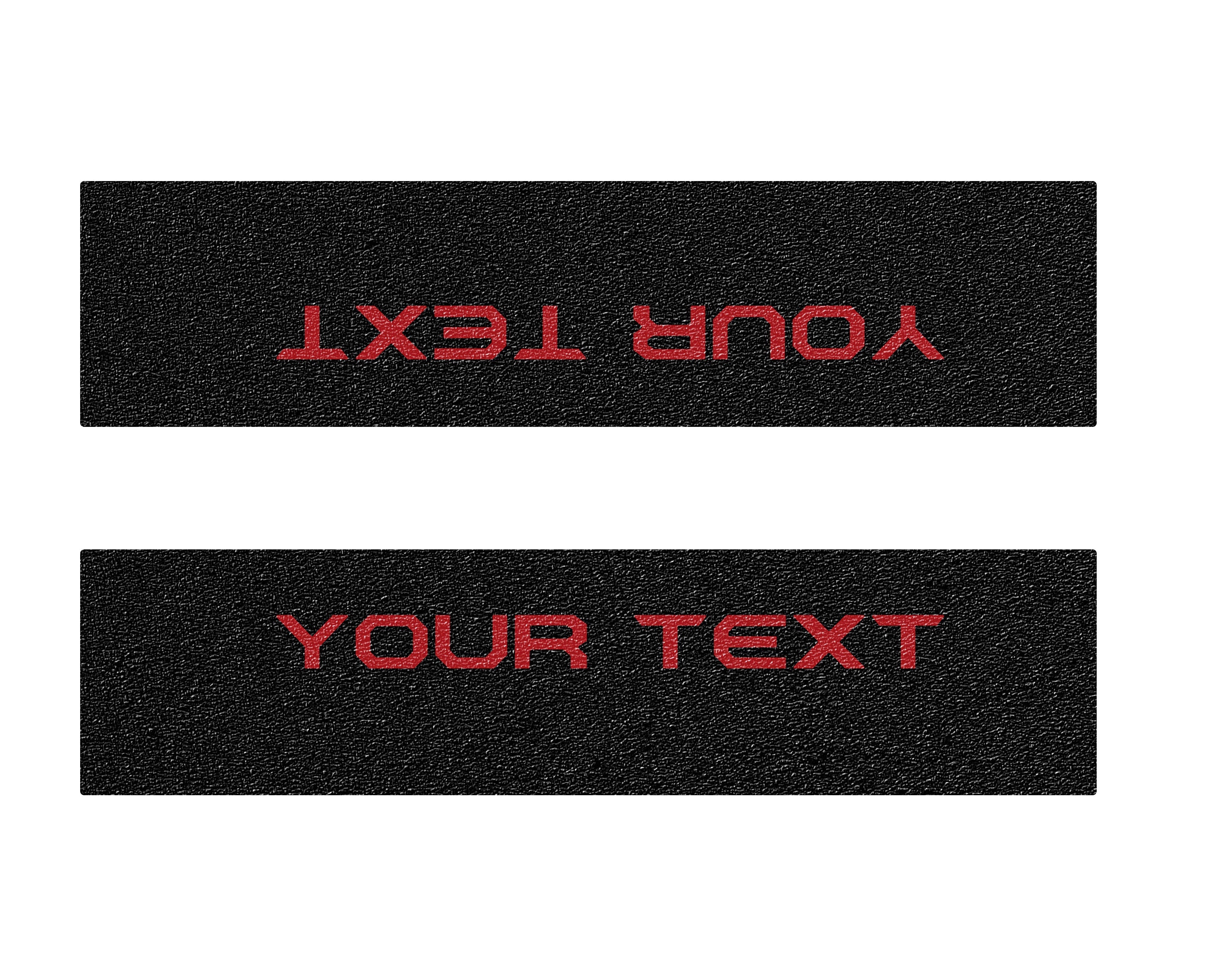 Textured  Door Sill Overlays Fits 2020-2026 Toyota Highlander