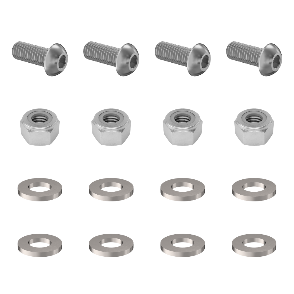 Overland Kitted mounting hardware for MAXTRAX mounts, universal fit