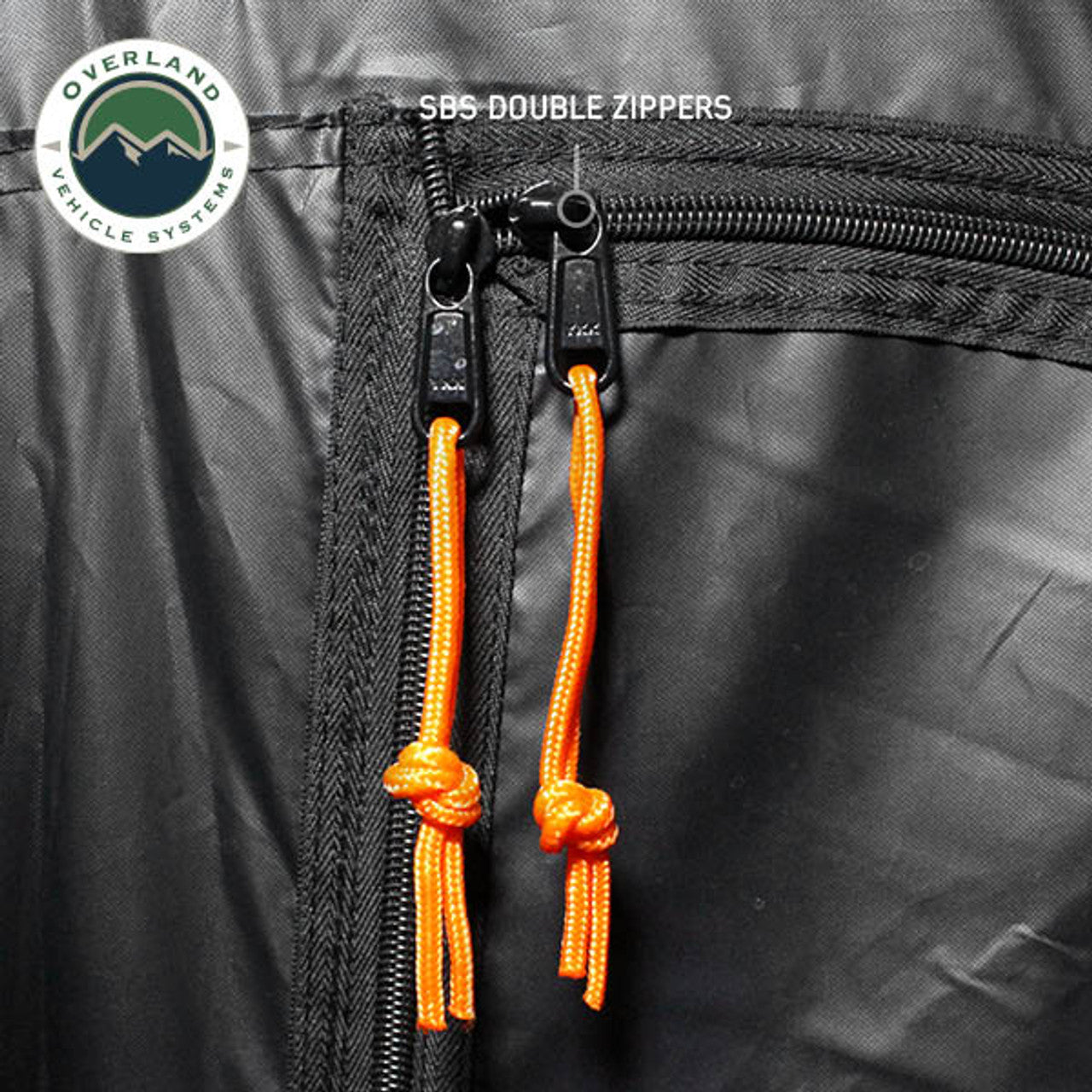 Hubcentric Ground Tent - Black Body & Grey Rainfly