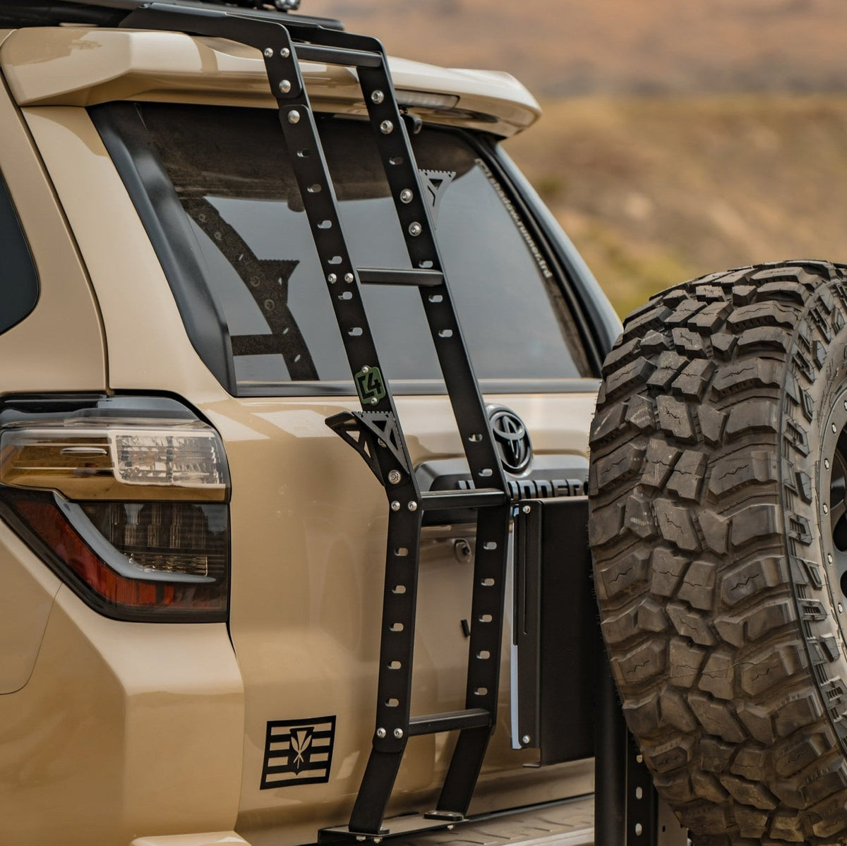 C4 Fabrication 4Runner Summit Hatch Ladder / 5th Gen / 2010-2024